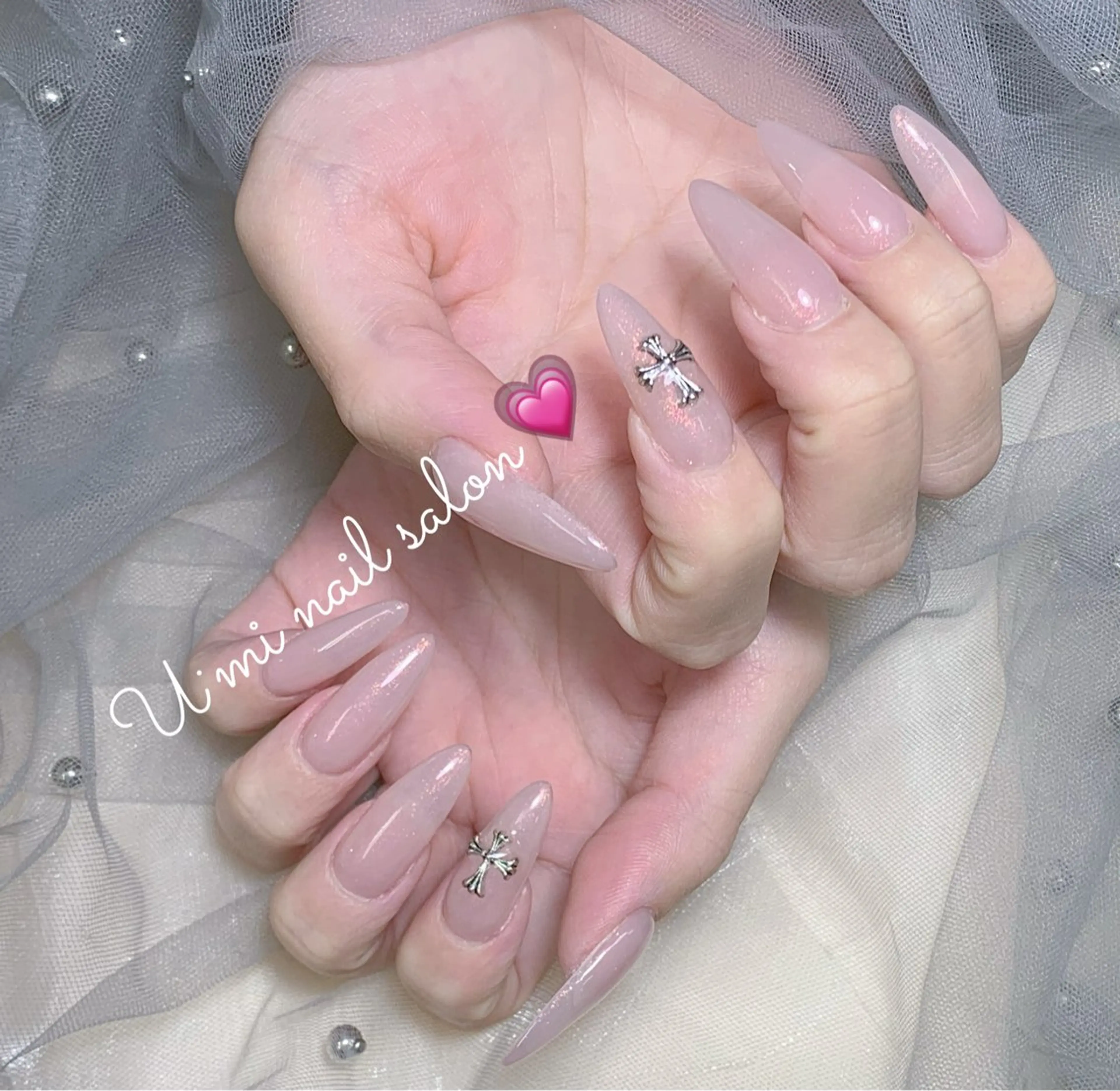 ネイル ワンカラーネイル U·Mi nail salon所属・U·Mi 上野御徒町容のネイルデザイン