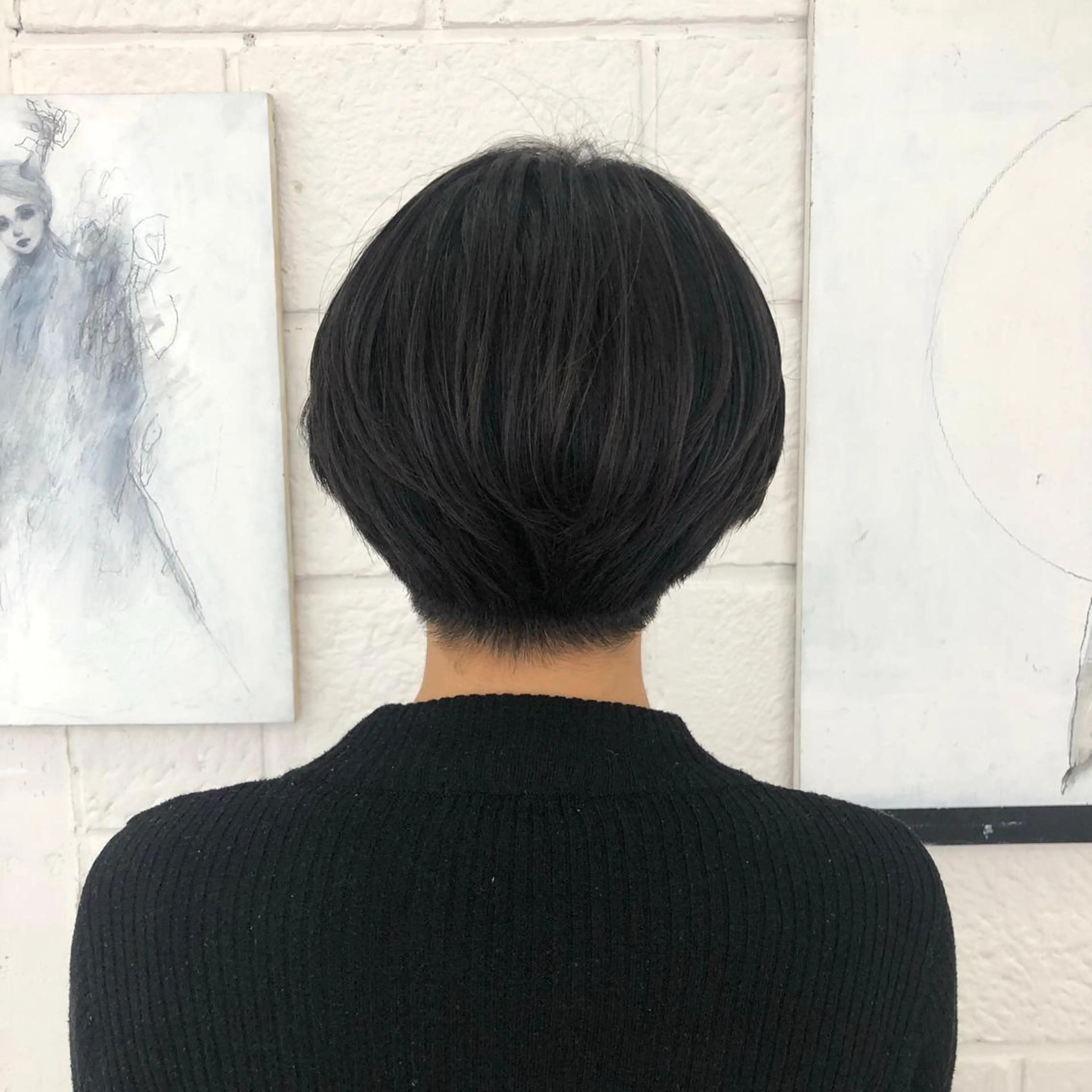 ショート ショートヘア NeF所属・miku🌿‬ メンズバレイヤージュのヘアスタイル