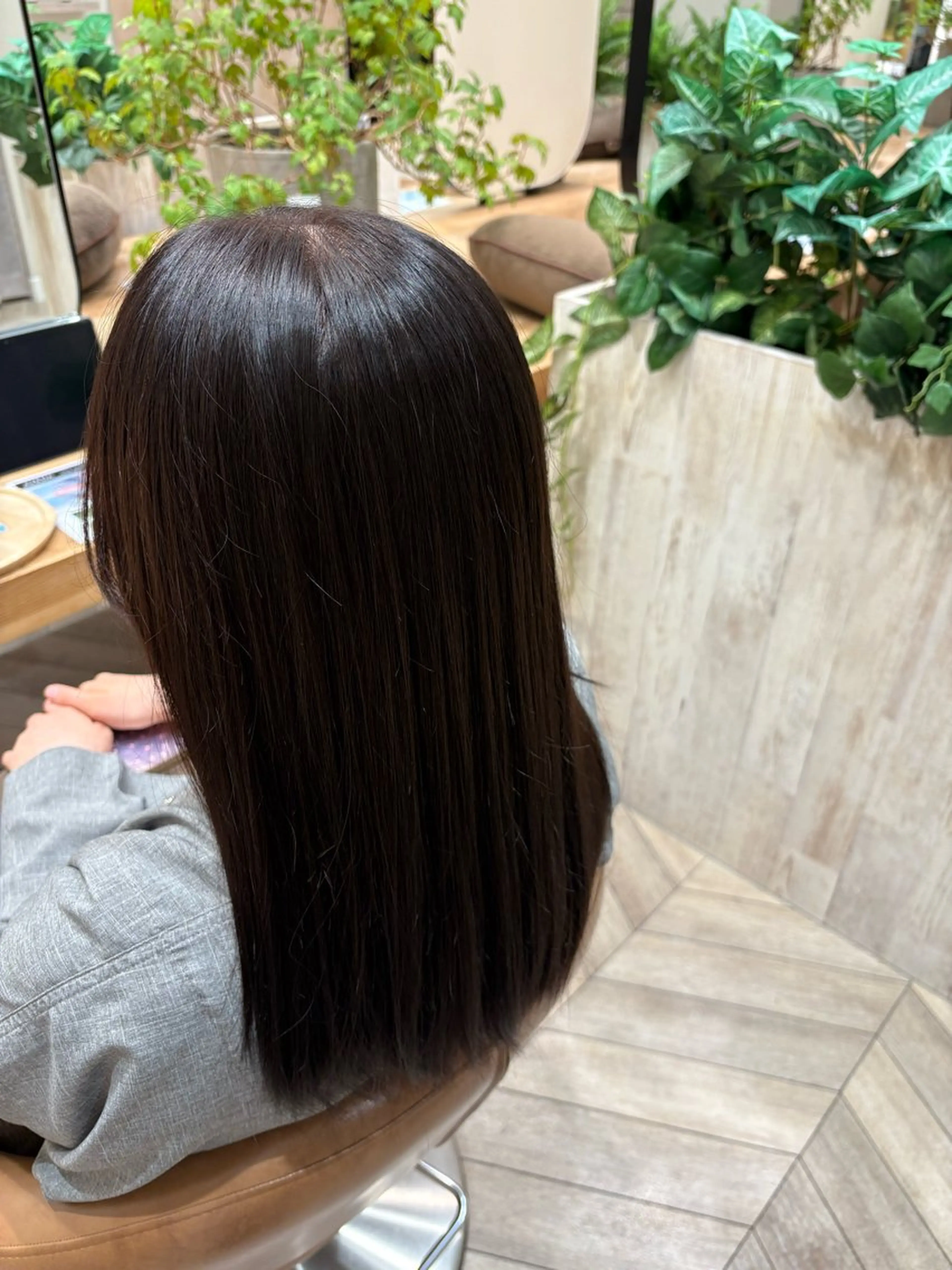 カラー 透明感カラー 石橋 ゆり菜のヘアスタイル