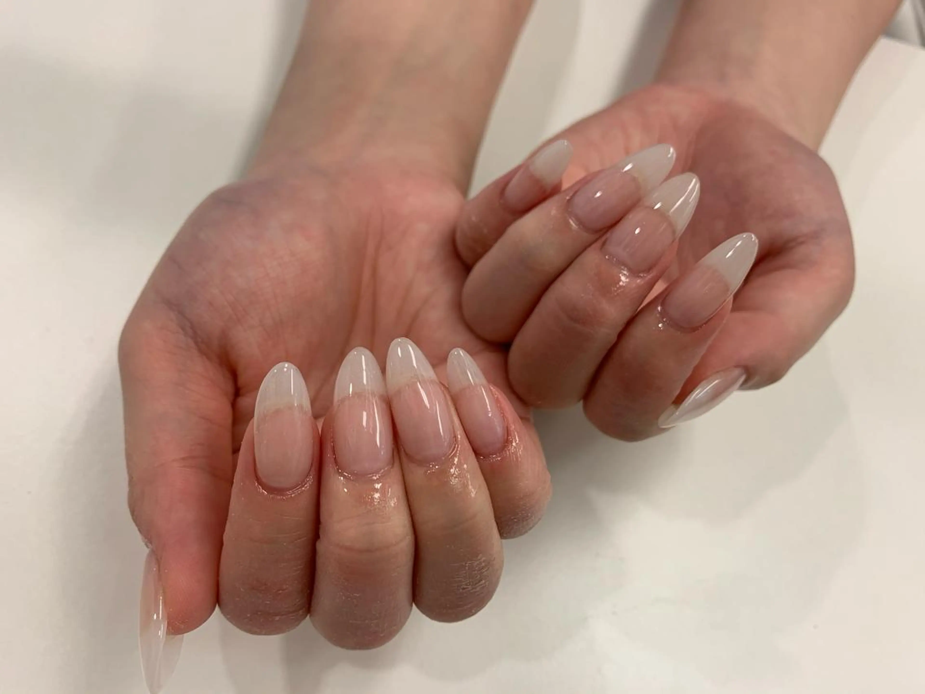 《オフなし》🌈スカルプ【とっても自然な仕上がり】☆地爪風スカルプ✨💅の写真