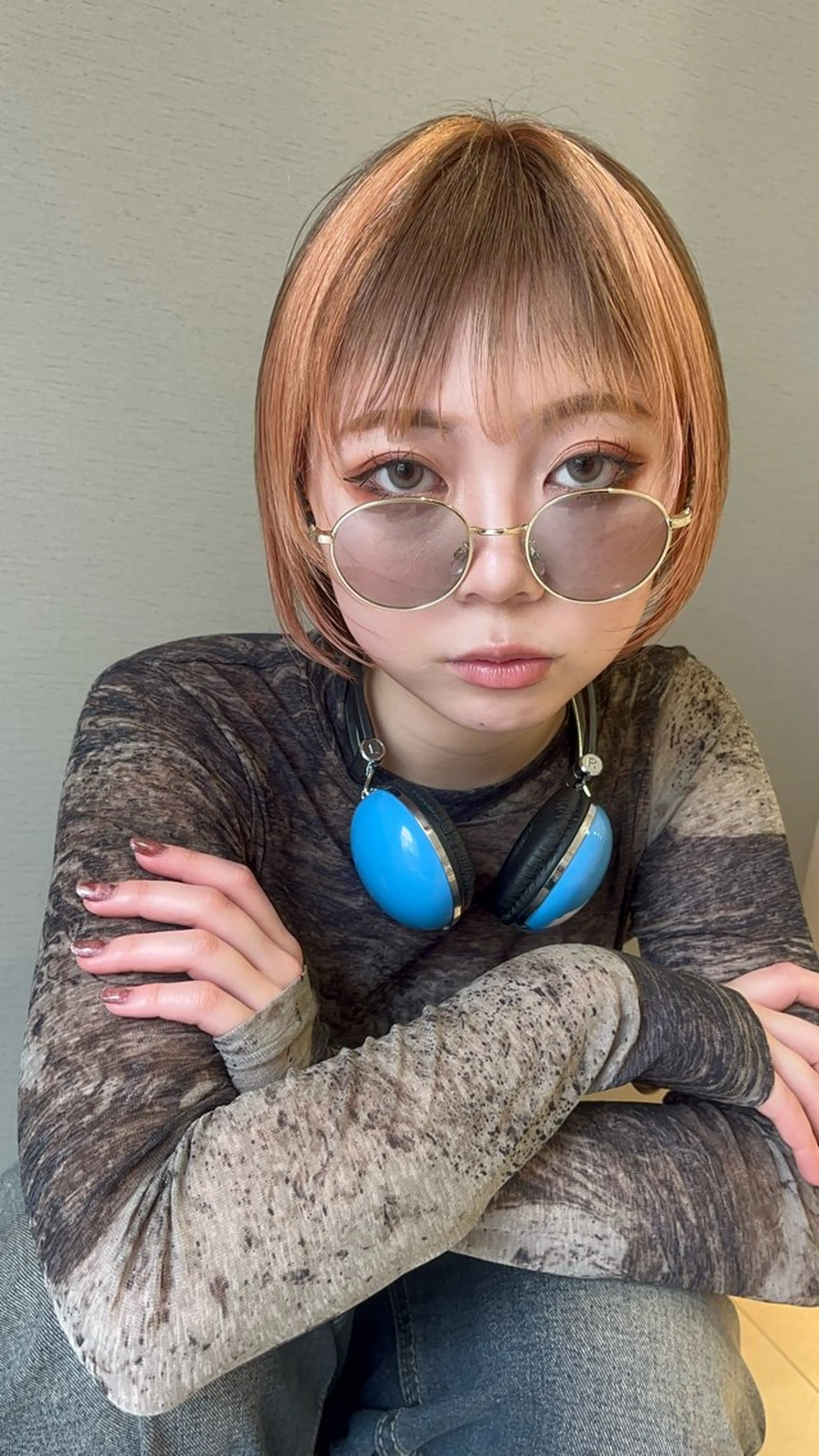 ショート ヘアカラー トリートメント エマノン梅田茶屋町所属・✨艶髪ショート✨ 木場　裕由毅のヘアスタイル