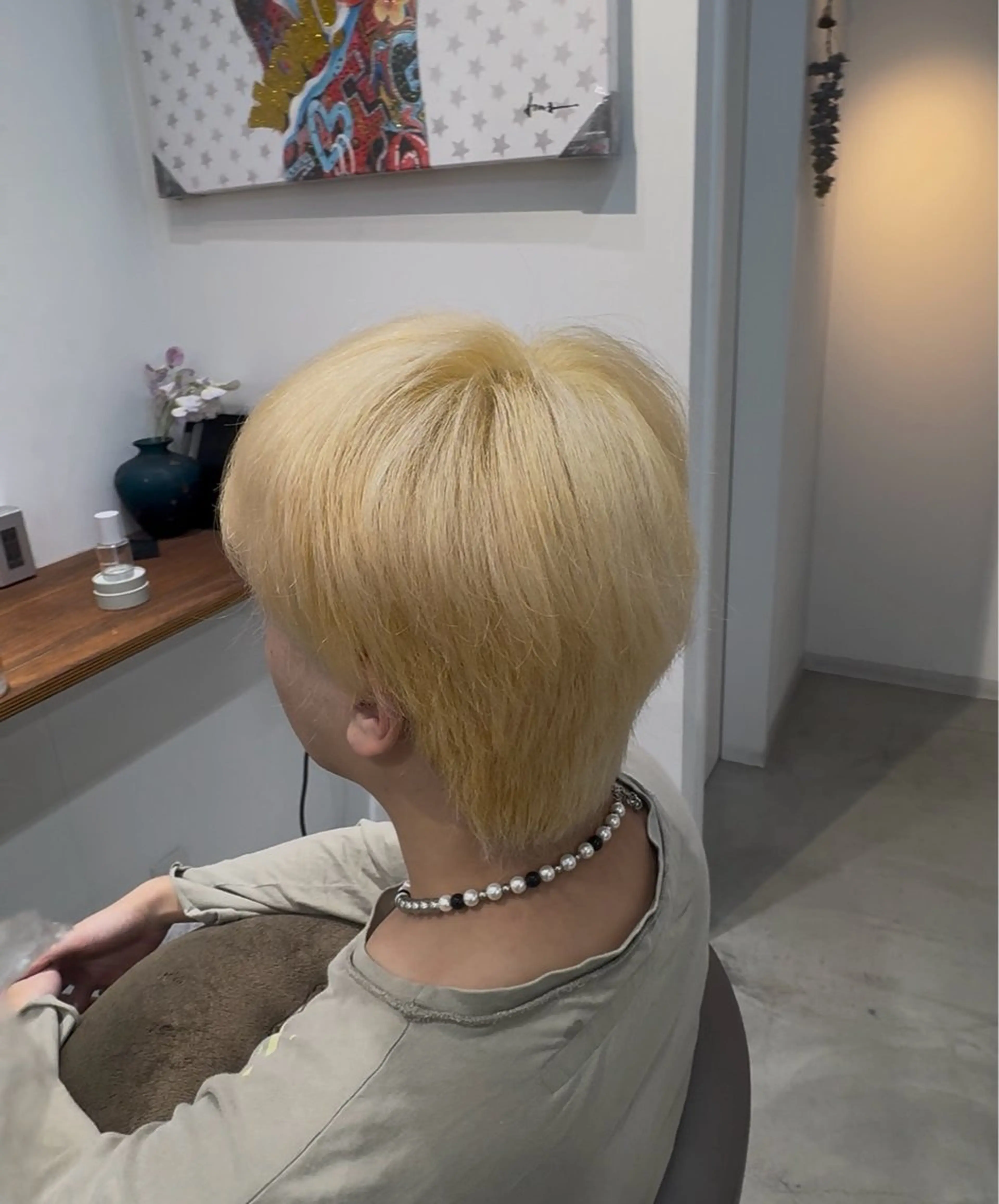 【メンズ限定‼️】🉐ブリーチのみ！(抜きっぱなし)＋Aujuaトリートメント🌷🫧の写真