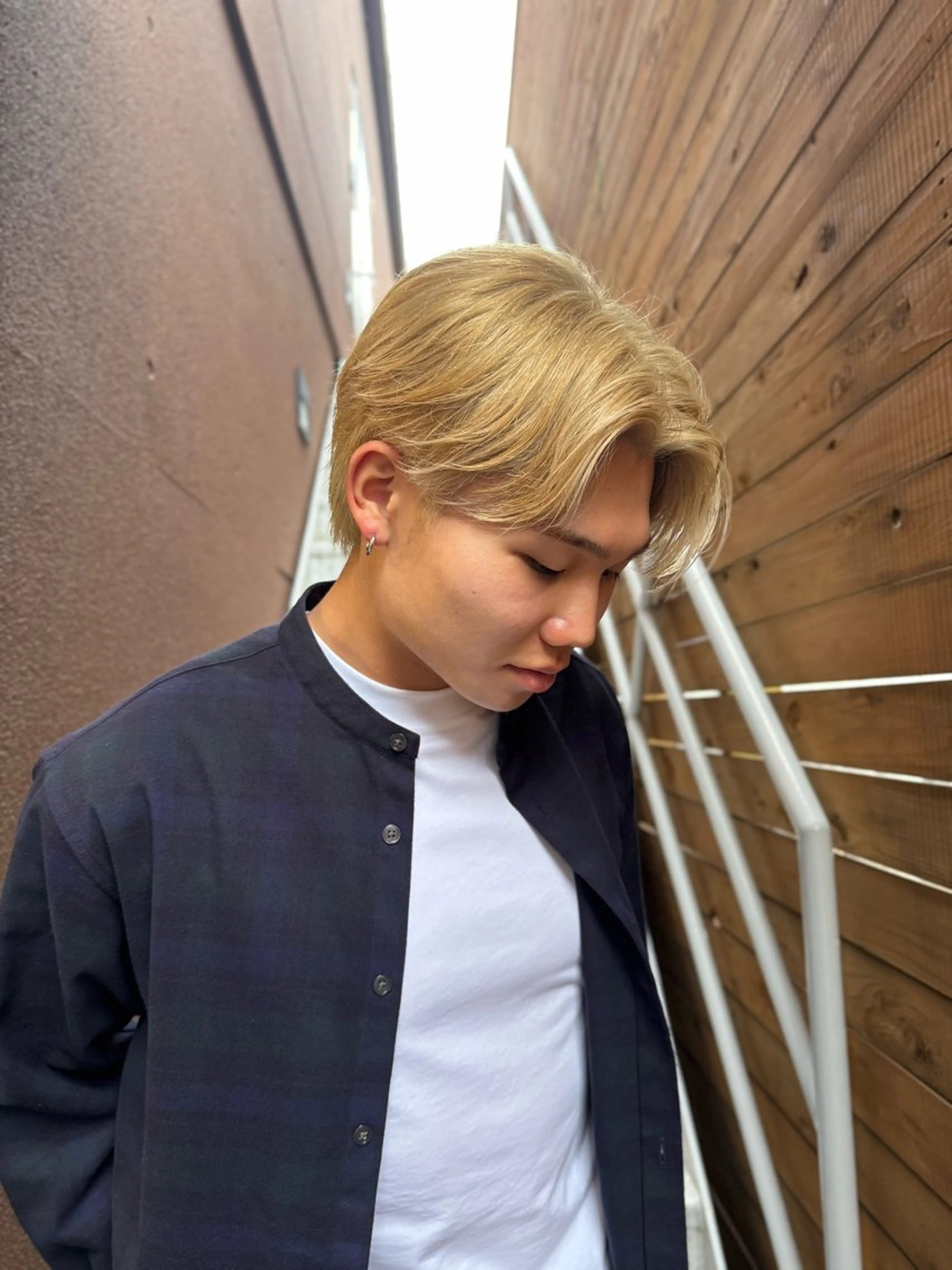 ショート カラー ヘアカラー 井出 海月のヘアスタイル