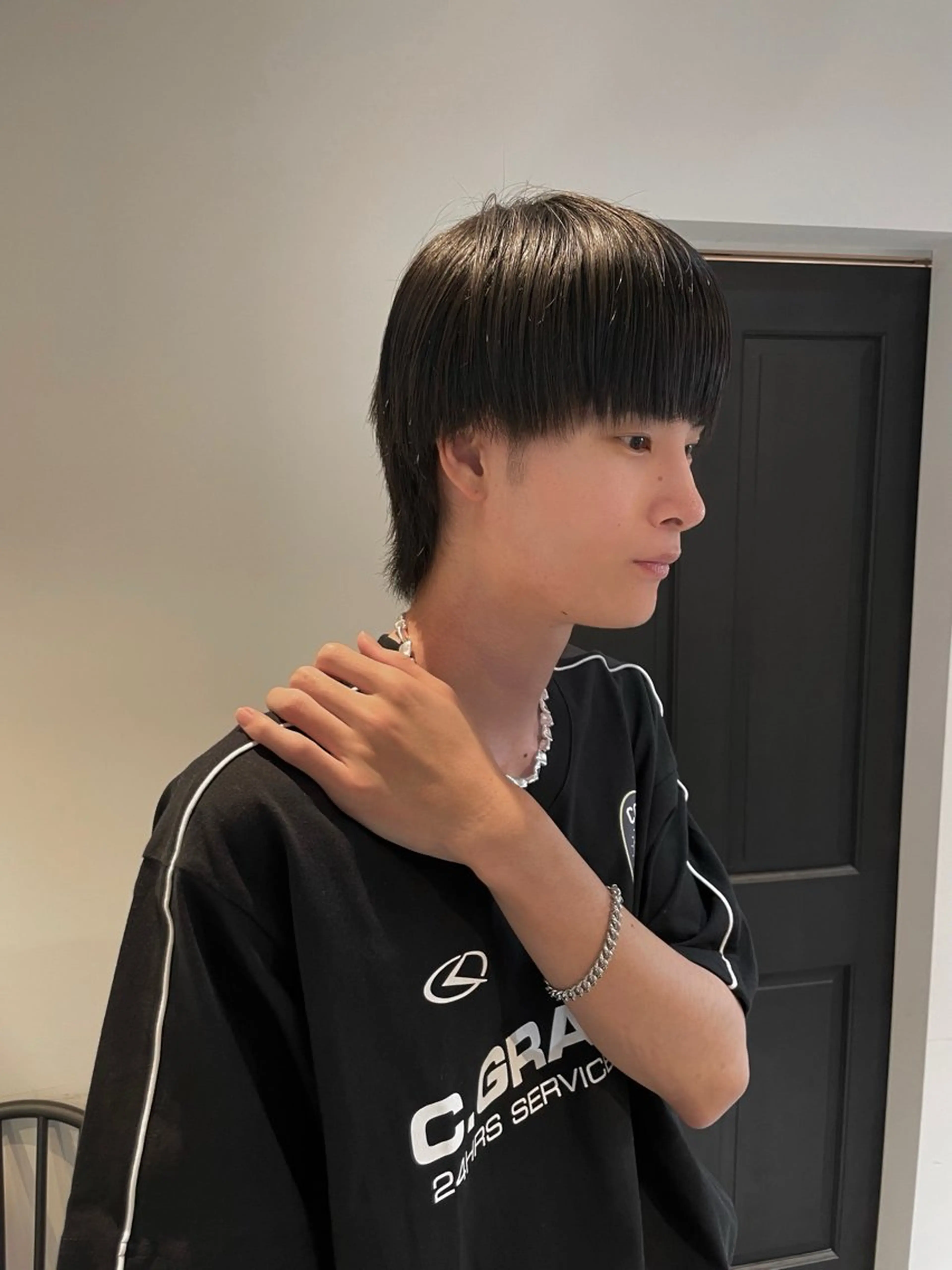 ミディアム カット メンズ特化⚜️ 藤原あずさのヘアスタイル