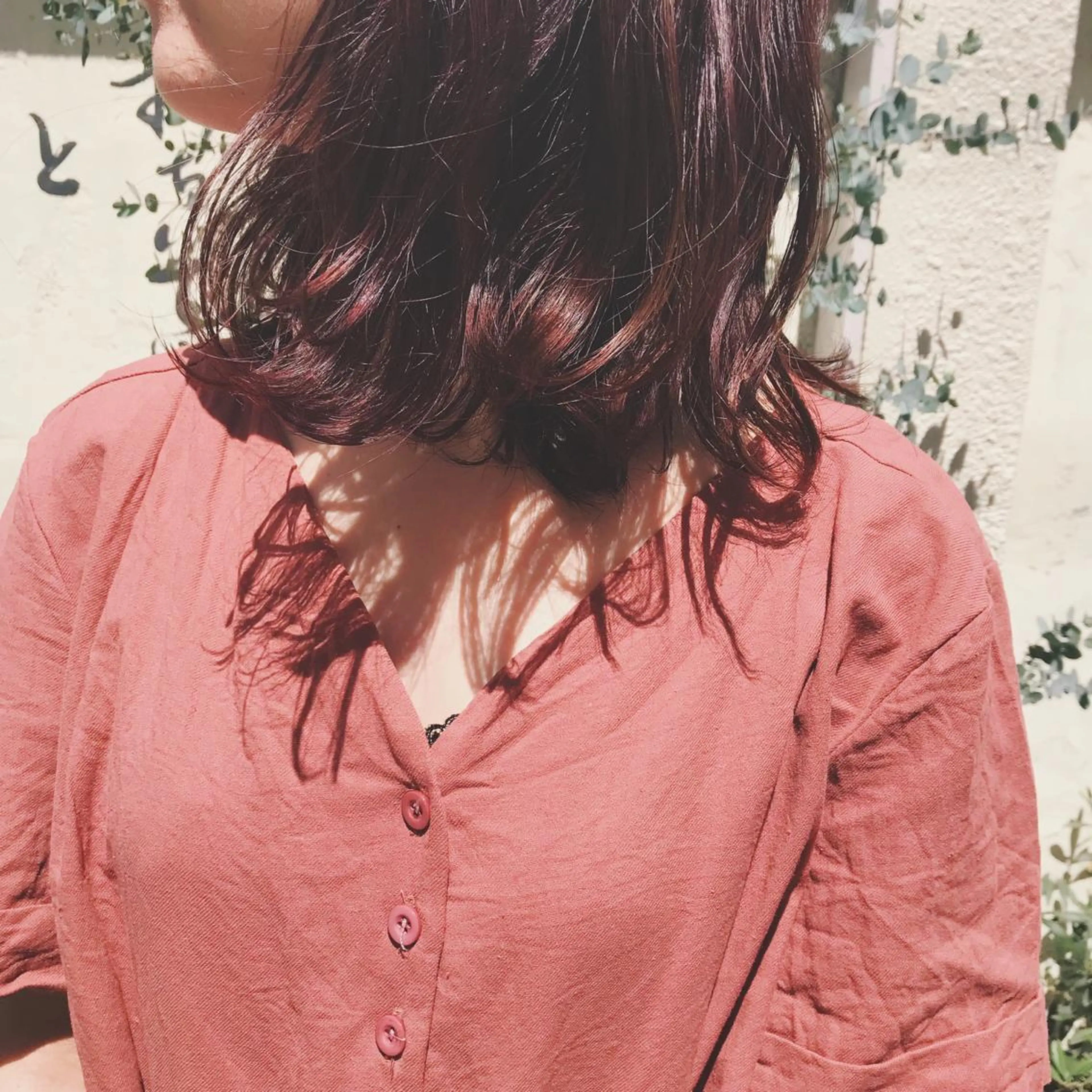 ミディアム カラー ヘアアレンジ 現地韓国ヘア🇰🇷 Chisaki치사키のヘアスタイル