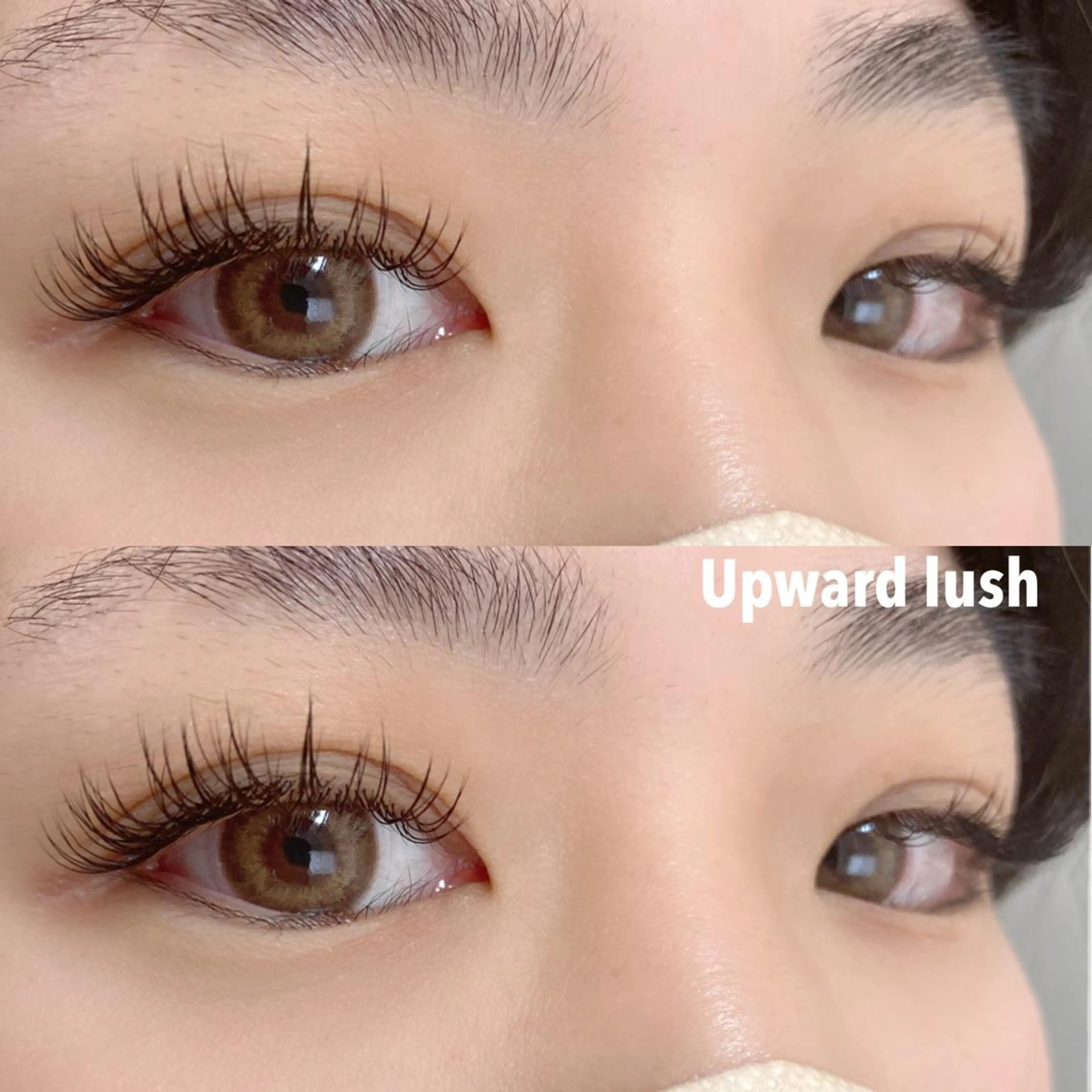 マツエク・マツパ アップワードラッシュ Rily所属・貴志 ゆかりのマツエク・マツパデザイン