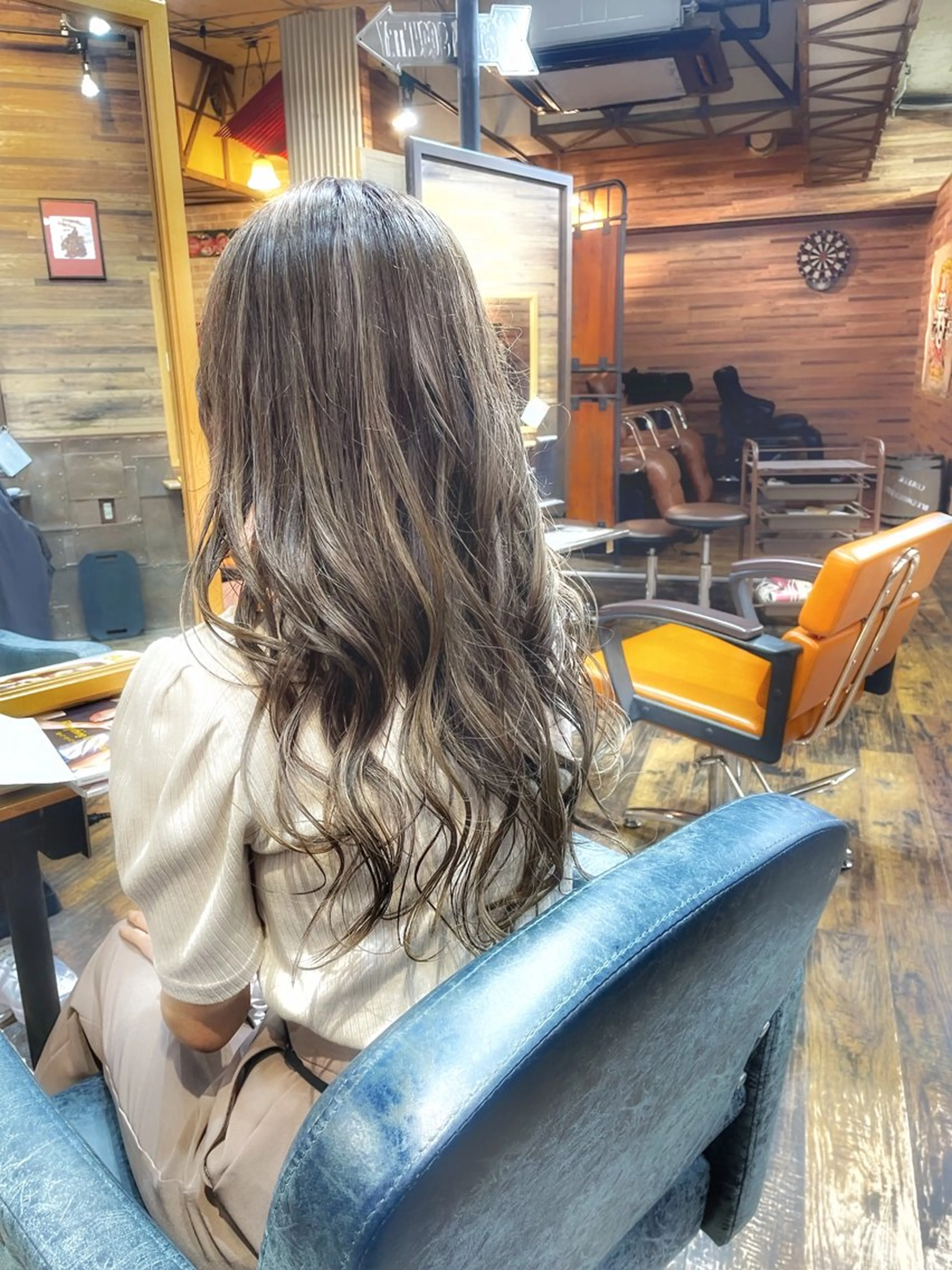 ロング カラー MITSU ✂️のヘアスタイル