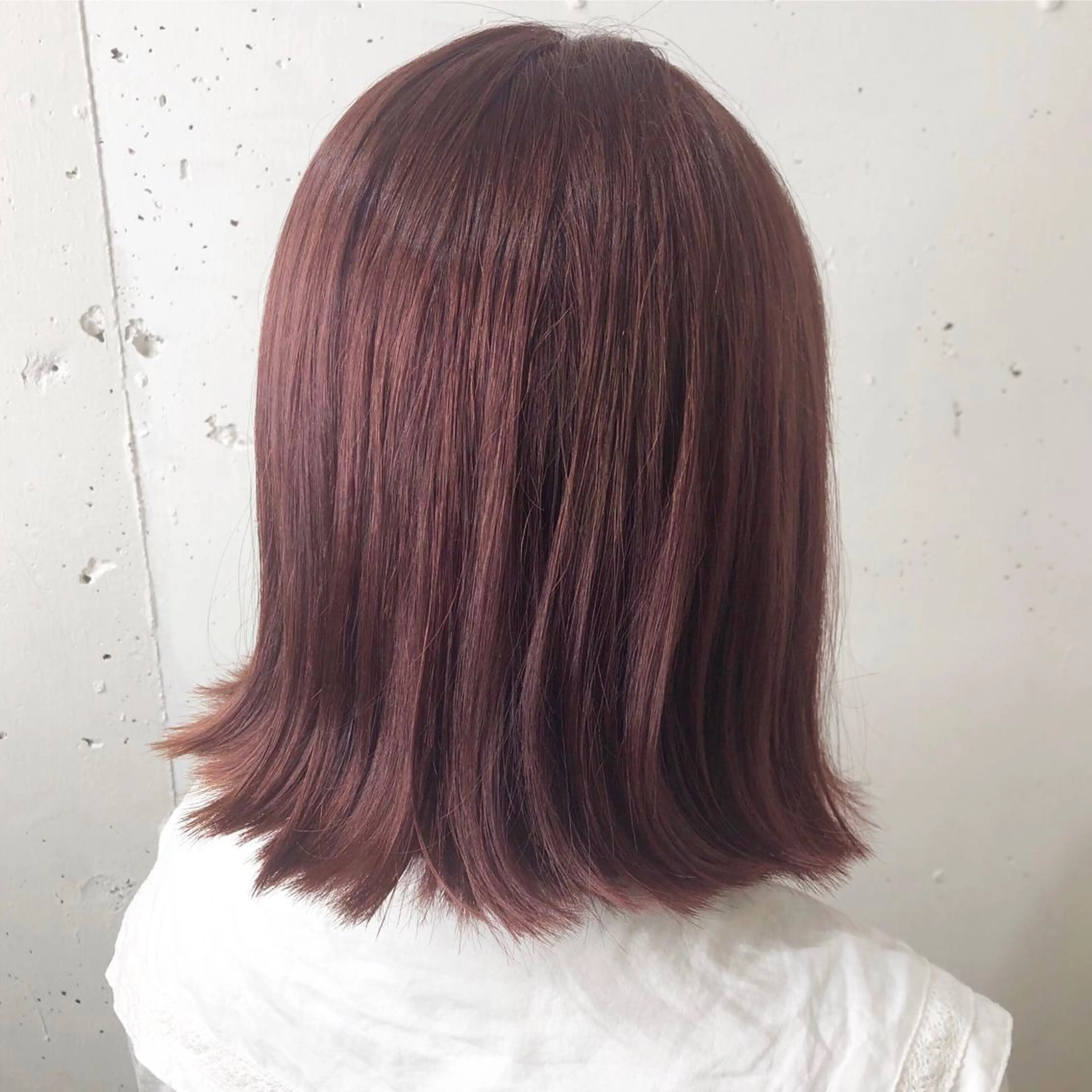 ミディアム カラー パーマ ヘアアレンジ 八巻 晴香のヘアスタイル