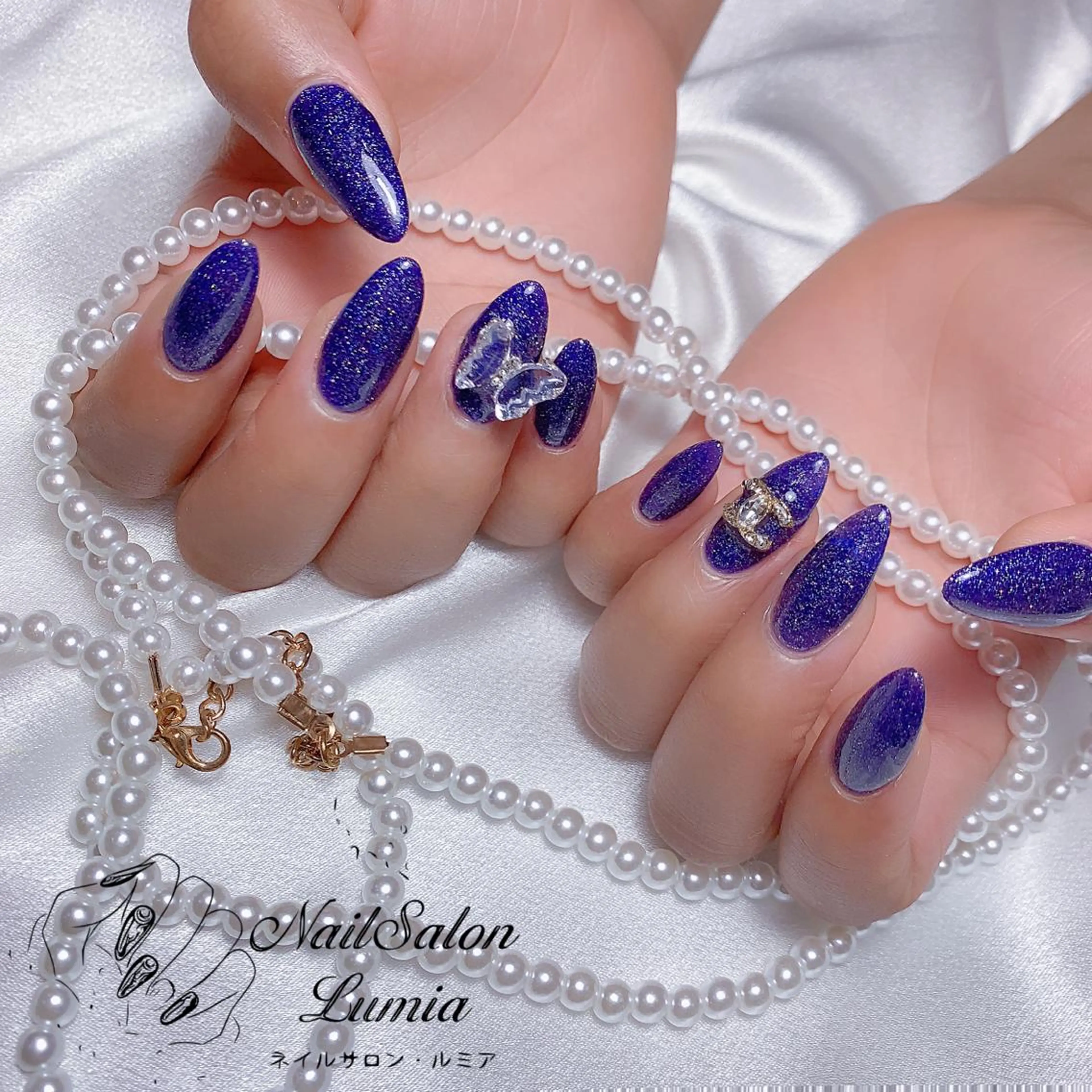 ネイル ハンドネイル ネイルサロン ルミア Lumia 店長のネイルデザイン
