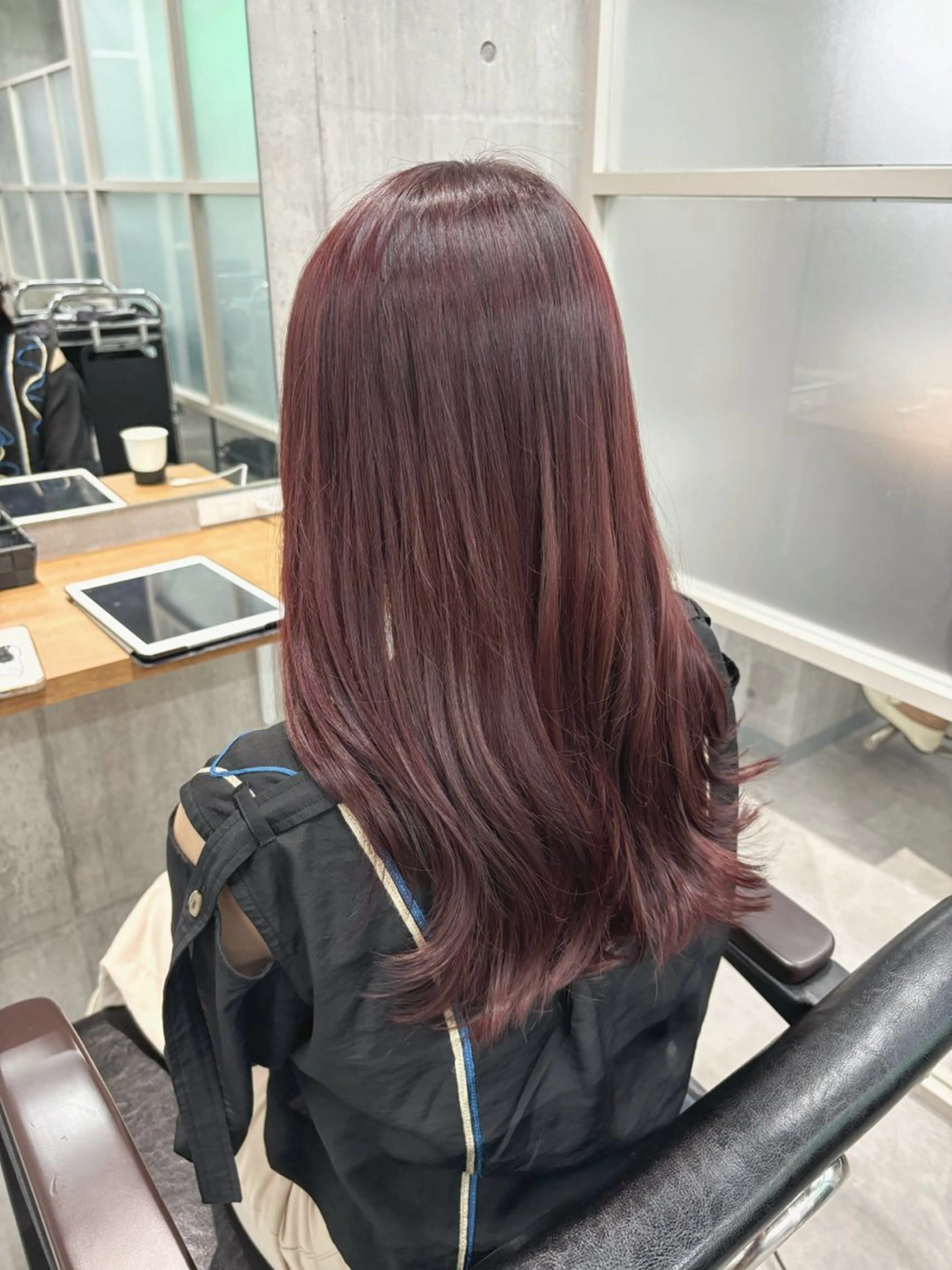 セミロング ピンクブラウン 🌷大澤ゆい🌷 stylistのヘアスタイル