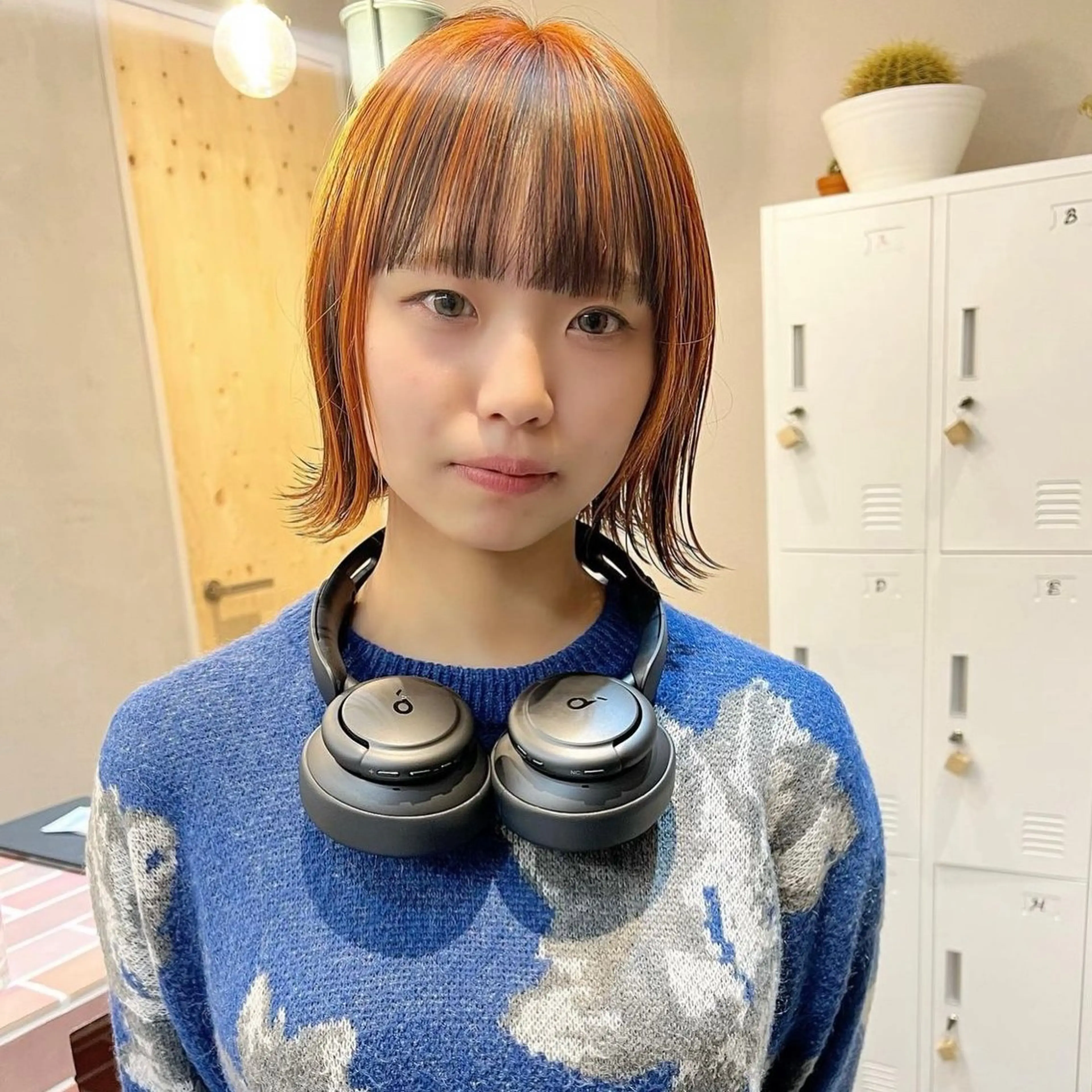 ミディアム カラー cope'u  emu所属・cope'u moneのヘアスタイル