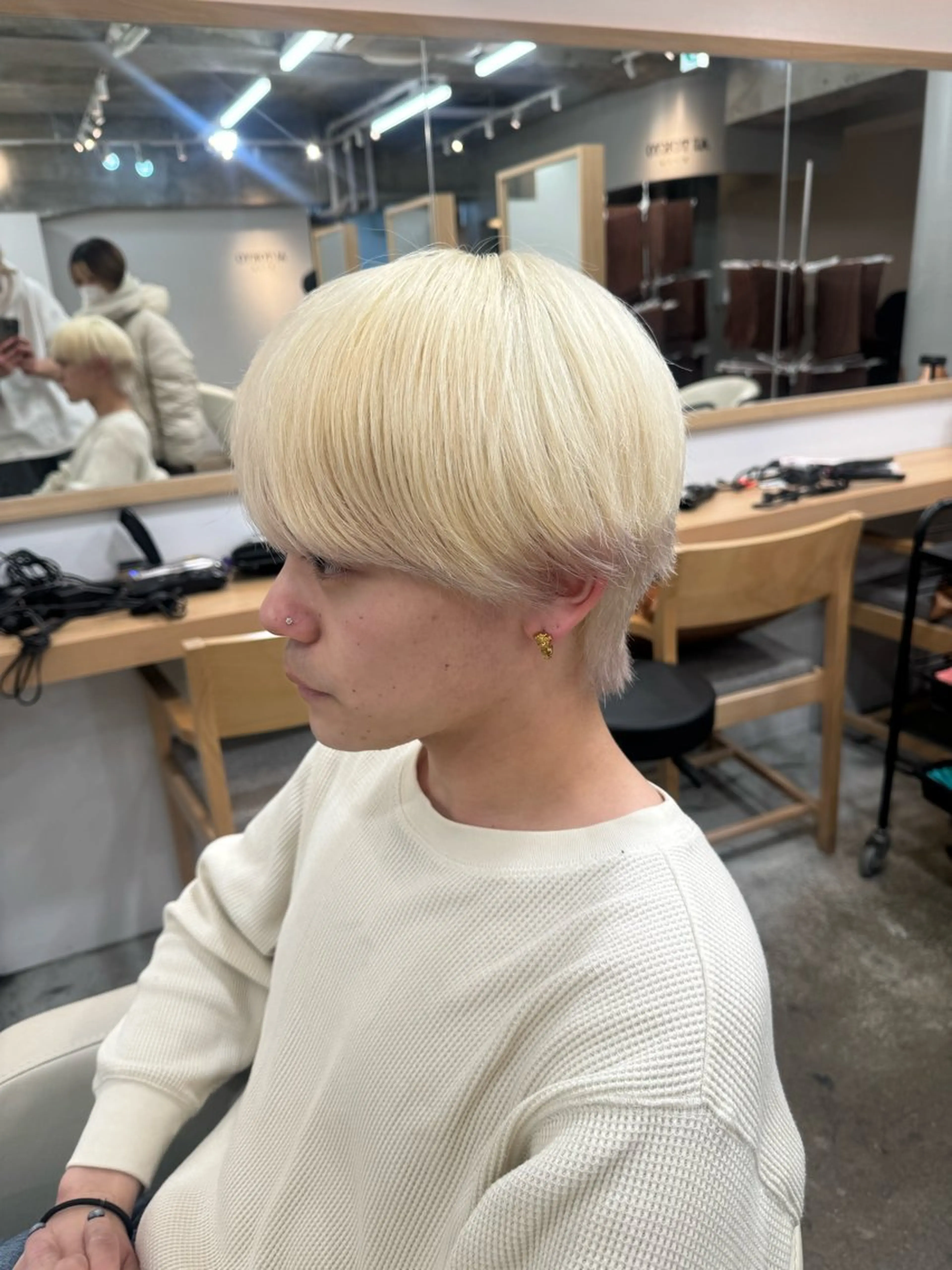 カラー ✂渋谷メンズ特化 まさとのヘアスタイル