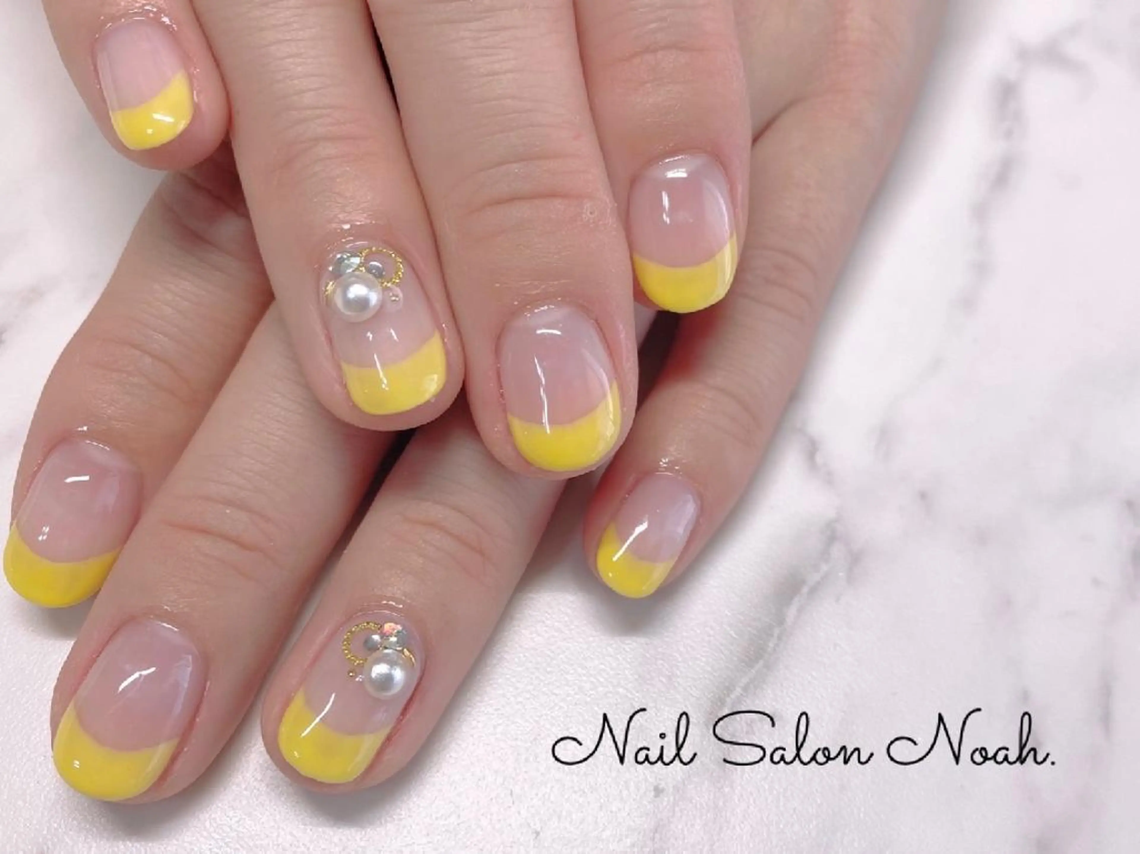 ネイル ストーンネイル ハンドネイル Nail Salon Noah所属・Nail Salon Noah.のネイルデザイン