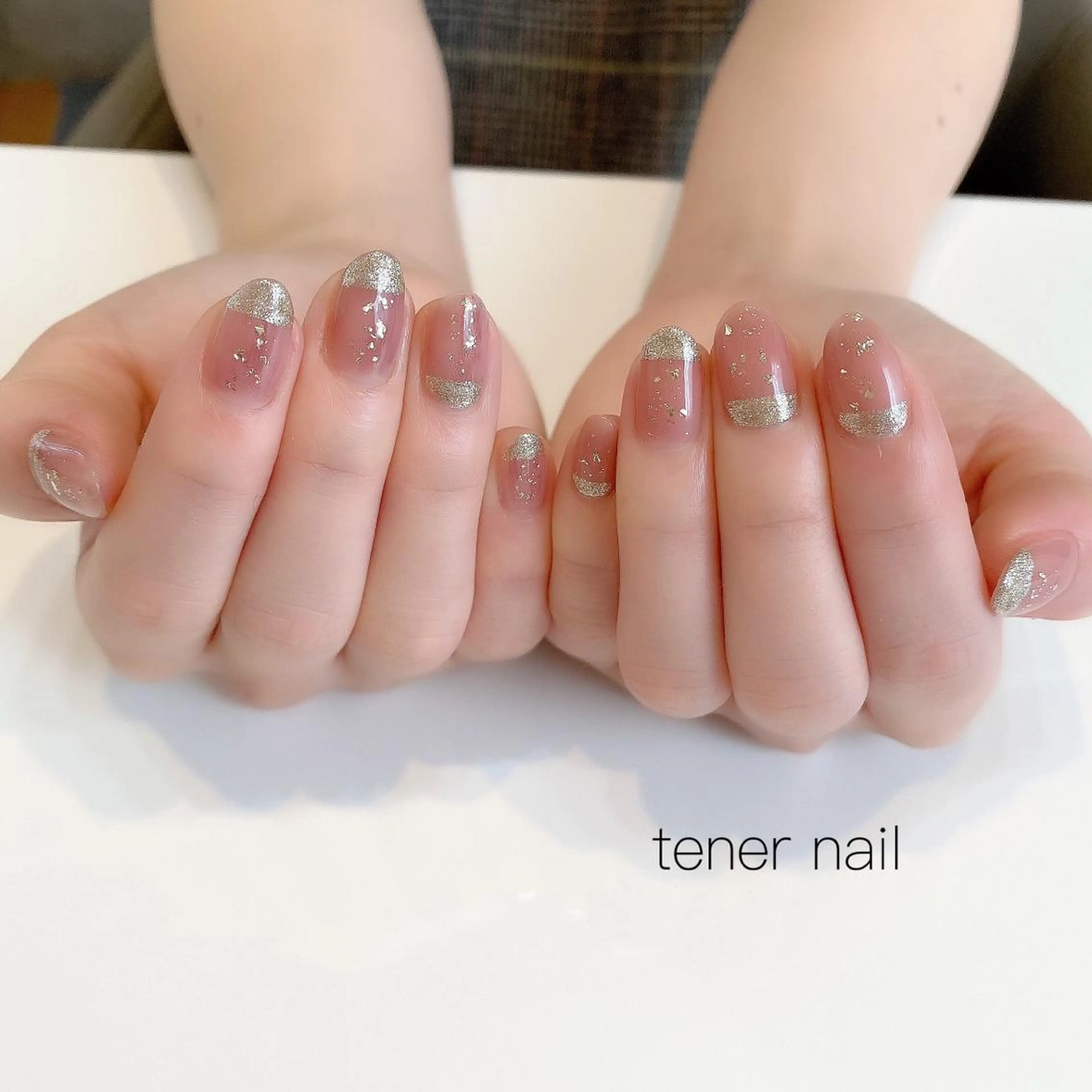 ネイル アートネイル ニュアンスネイル ピンク tener  nail  テネルネイル所属・テネルネイル tener nailのネイルデザイン
