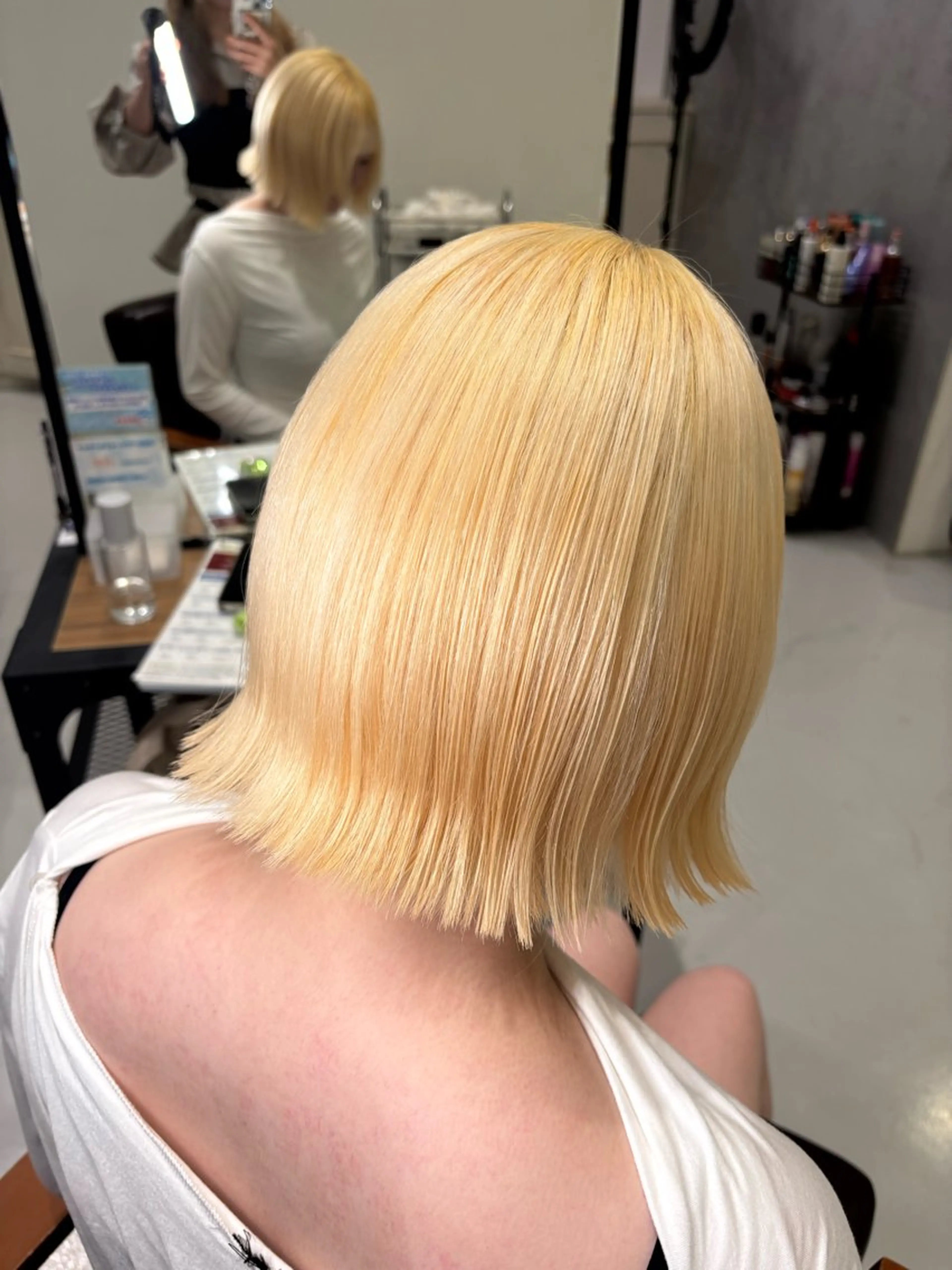 カラー 抜きっぱなしブロンド ブロンド 戸塚咲/ モデル募集中🫧🎀のヘアスタイル