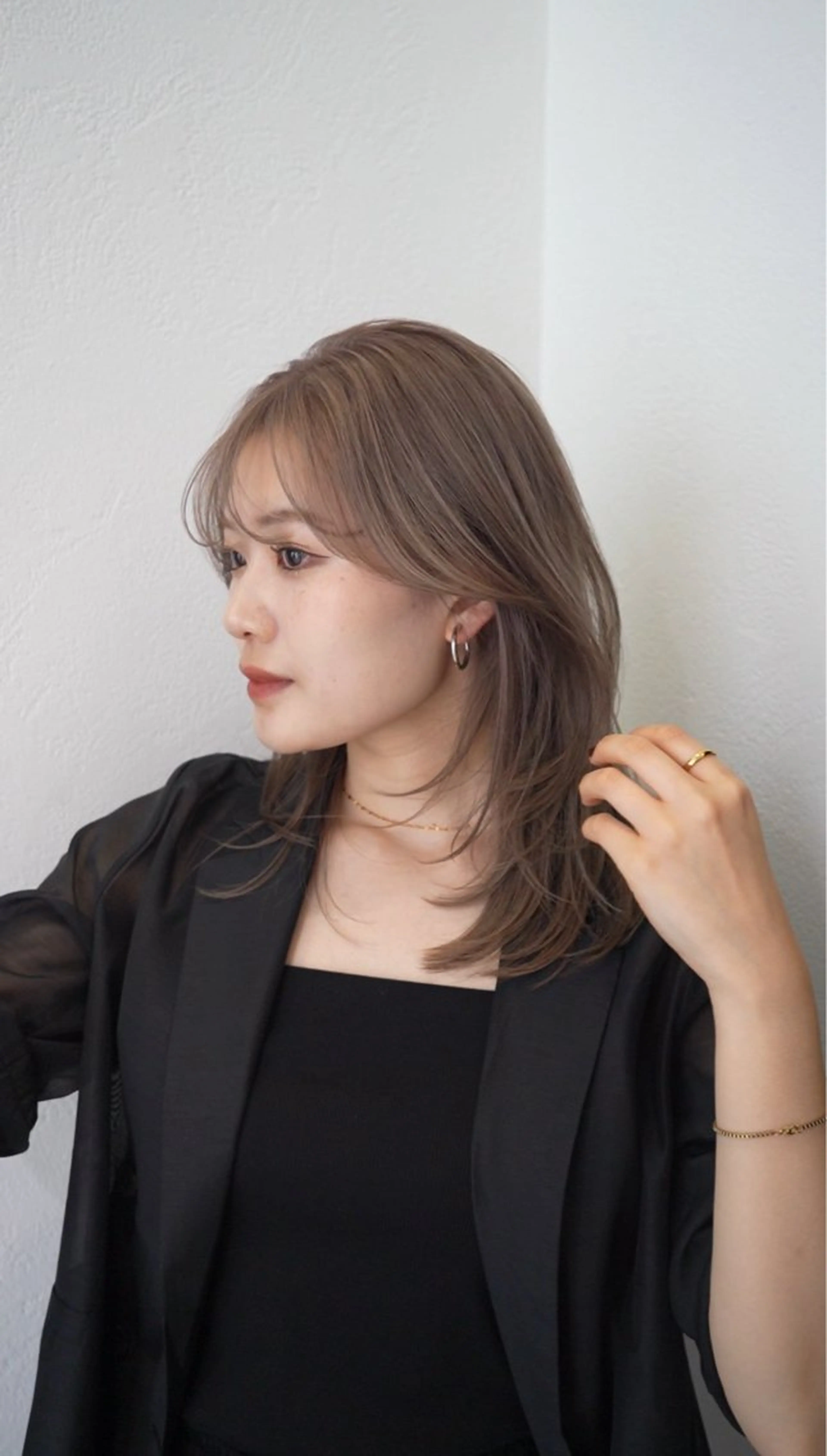 ロング カラー ハイトーンカラー 櫻井　悠樹/ 艶カラーのヘアスタイル