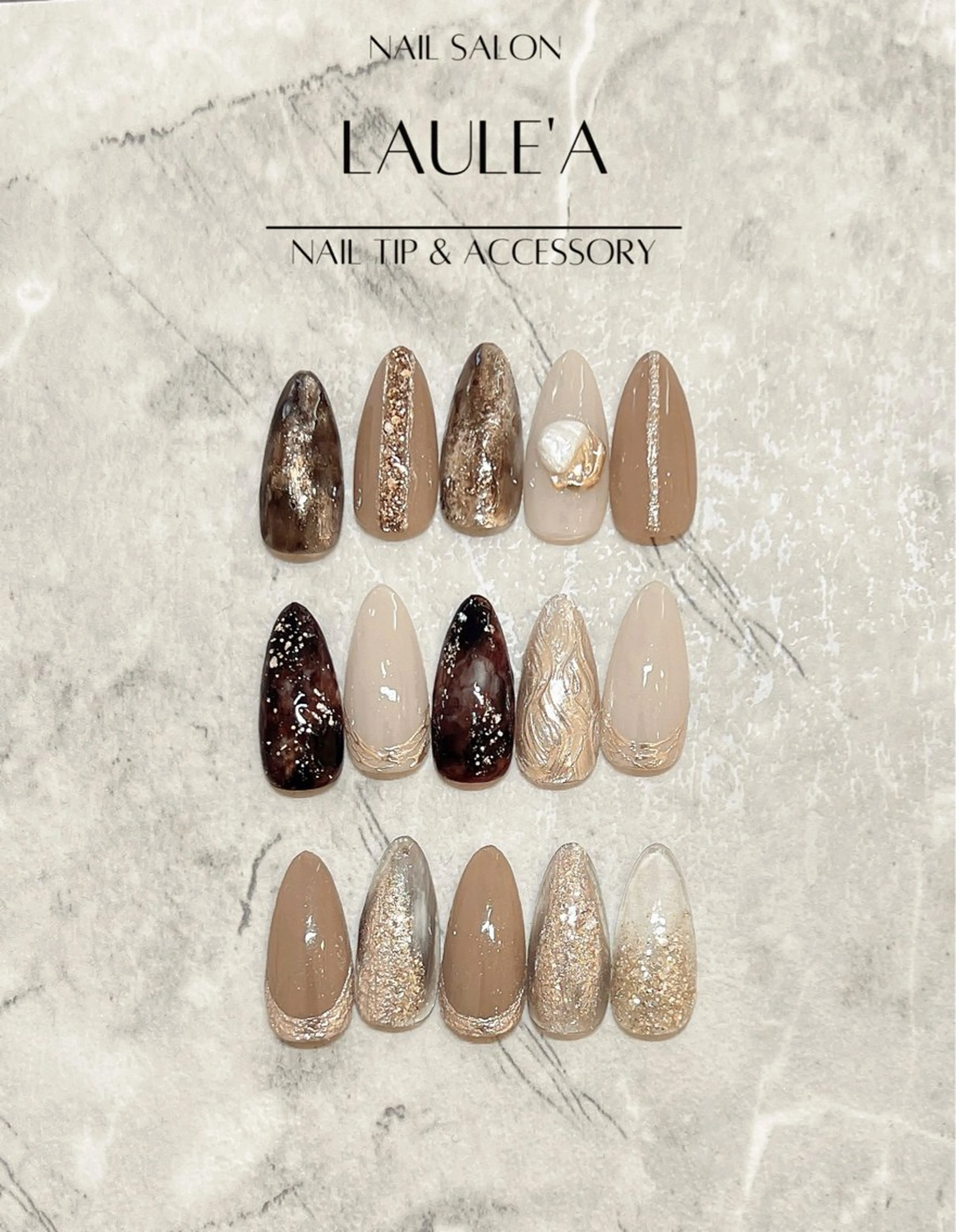 ネイル ハンドネイル nailsalon Laule'aのネイルデザイン