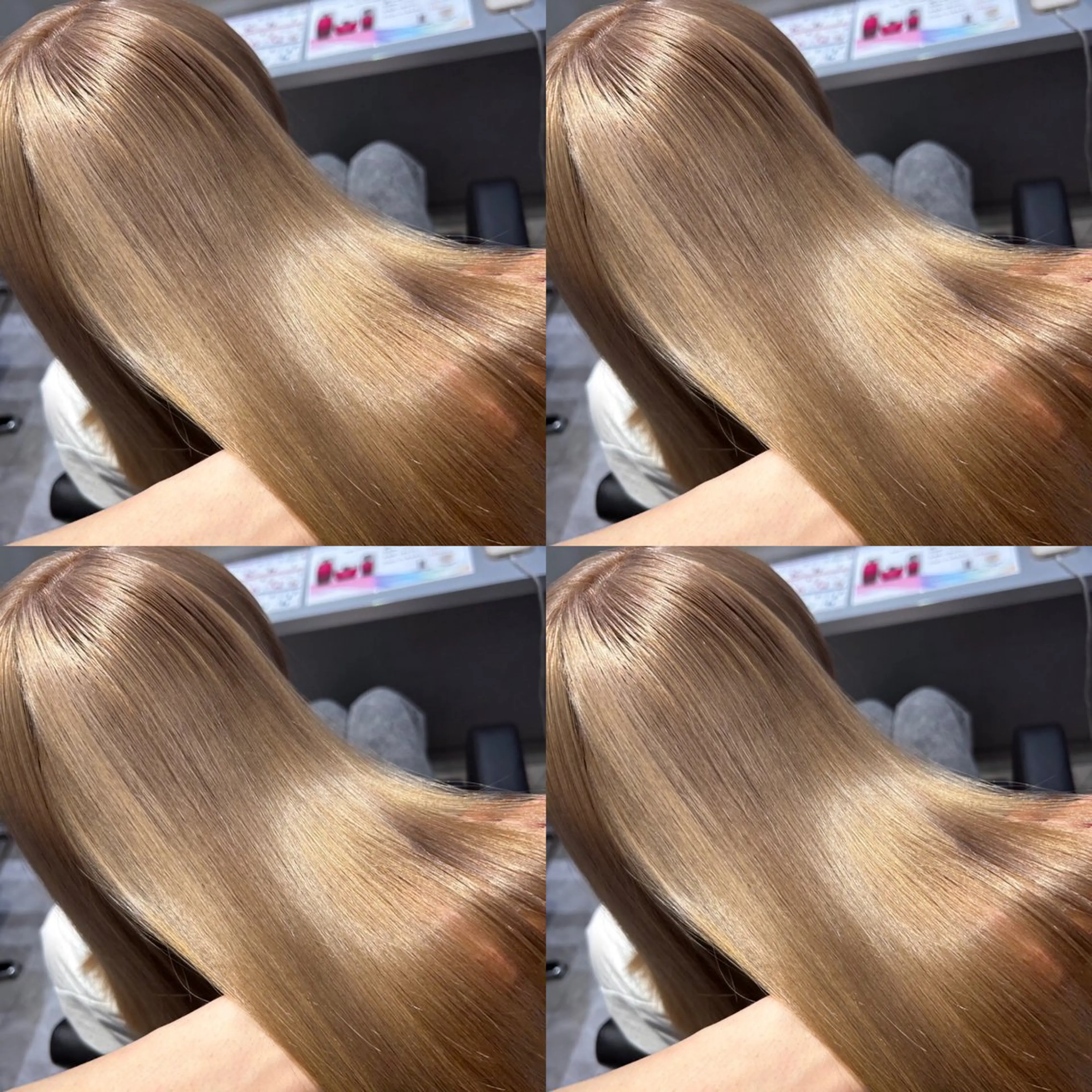 カット➕ケアブリーチ➕カラー➕超音波トリートメント[ダブルカラー/新宿/髪質改善/の写真