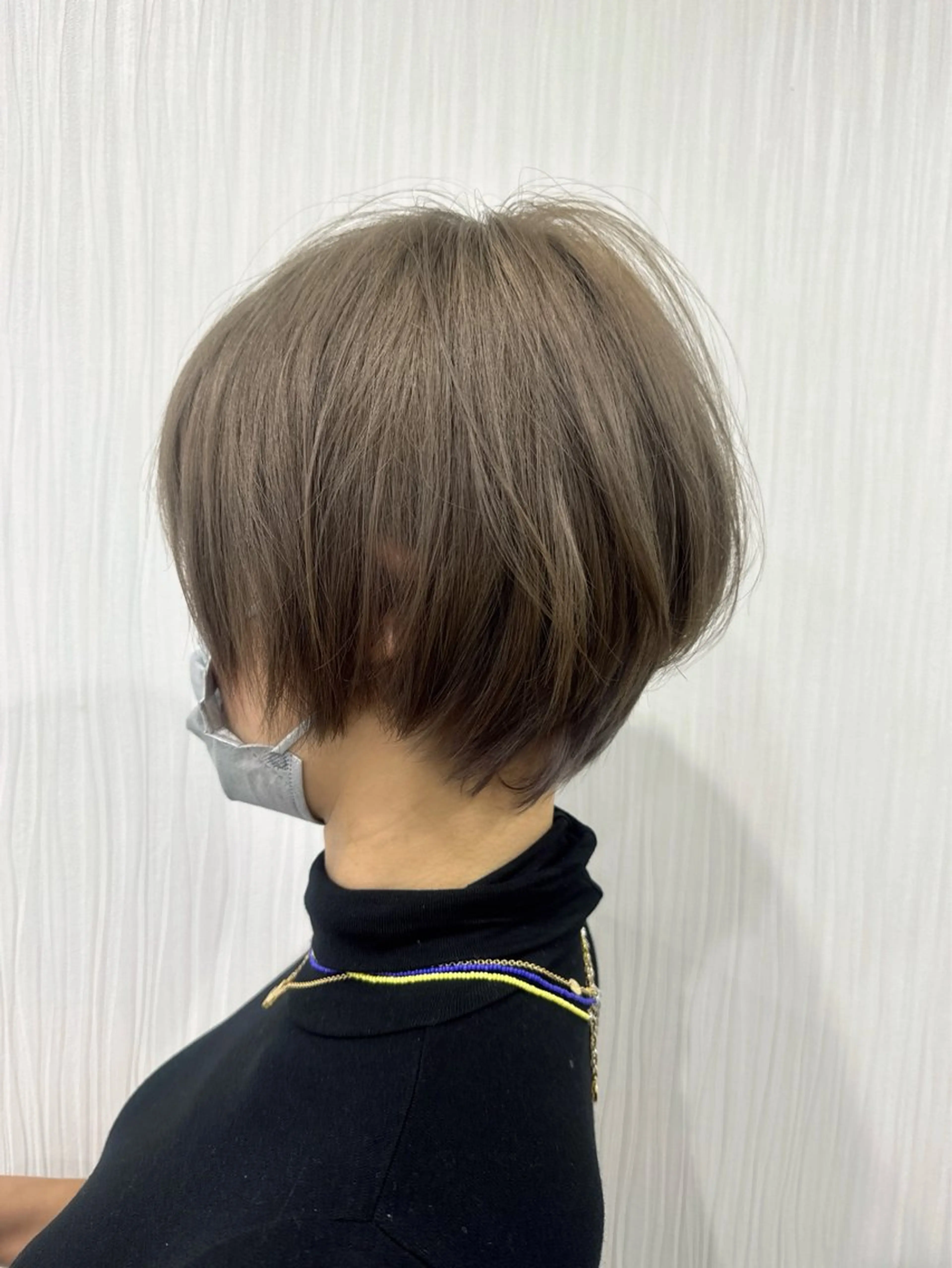 ショート カラー エクステ ひょう/germeのヘアスタイル