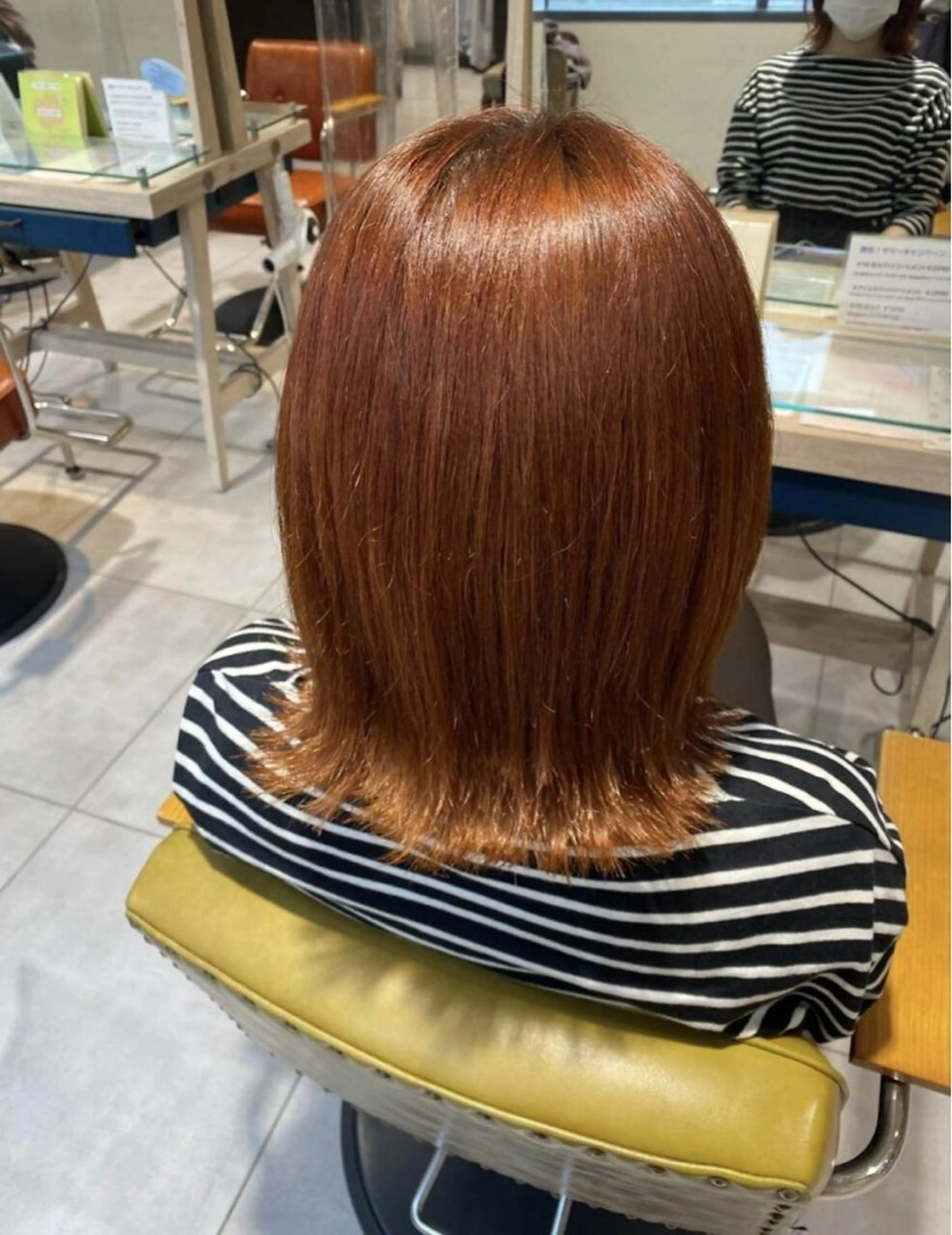 ショート カラー カット ヘアカラー トリートメント 鈴木弥月/大人ボブ× 透明感カラーのヘアスタイル