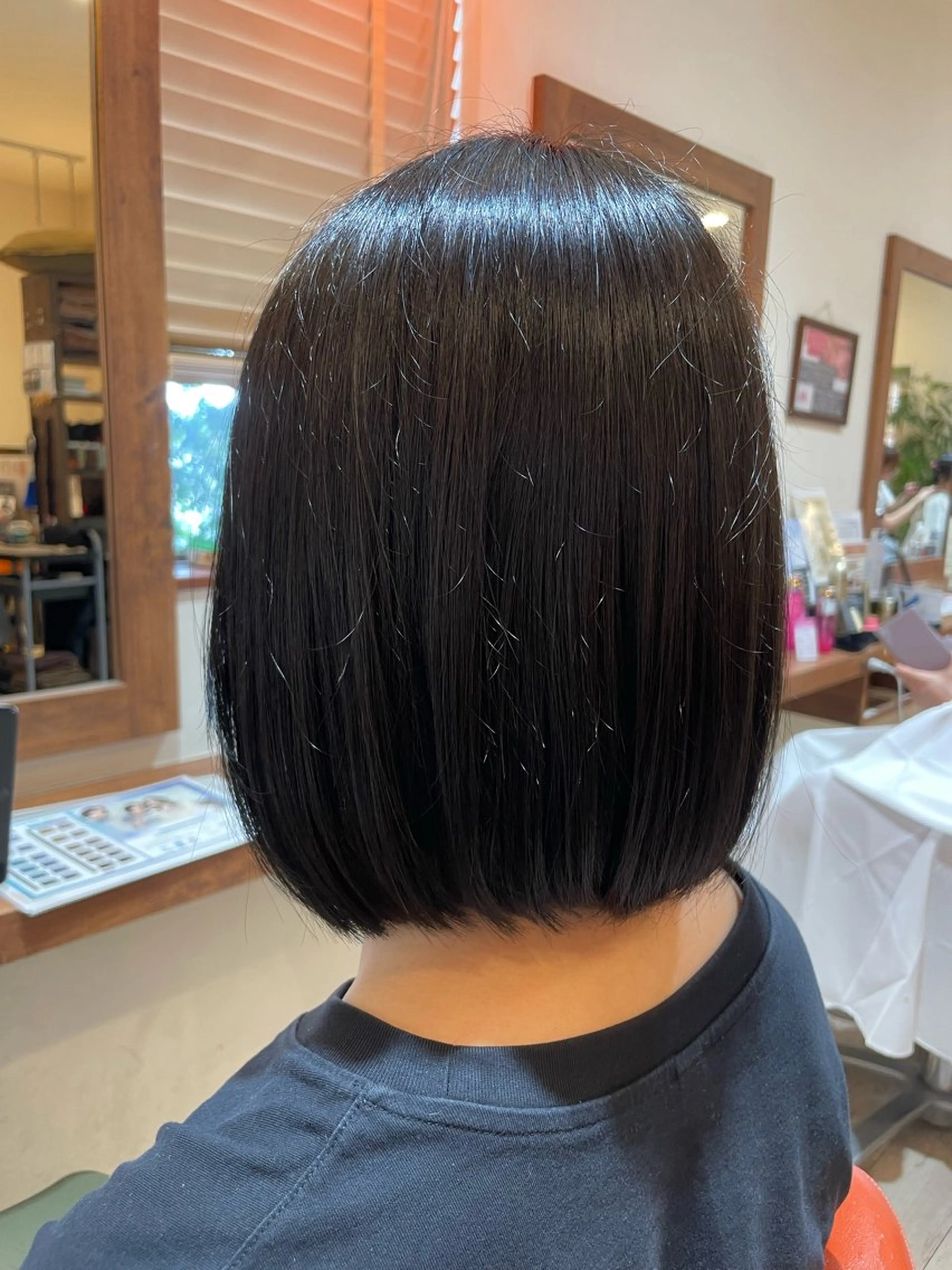 ショート ボブ 齋藤 美幸のヘアスタイル