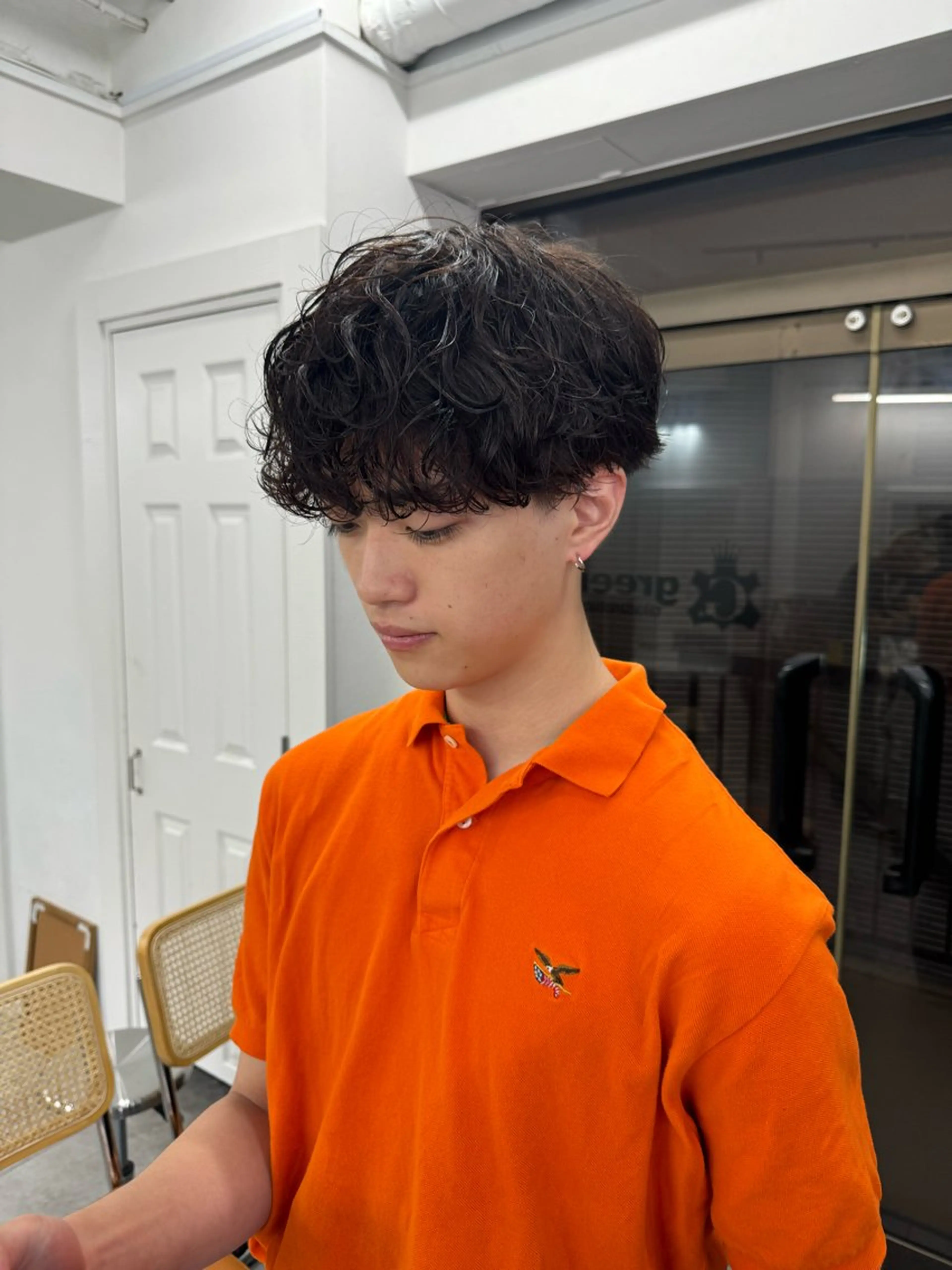 パーマ メンズ メンズパーマ カット パーマ トリートメント シャドウパーマ/ 波巻パーマYu-Kiのヘアスタイル