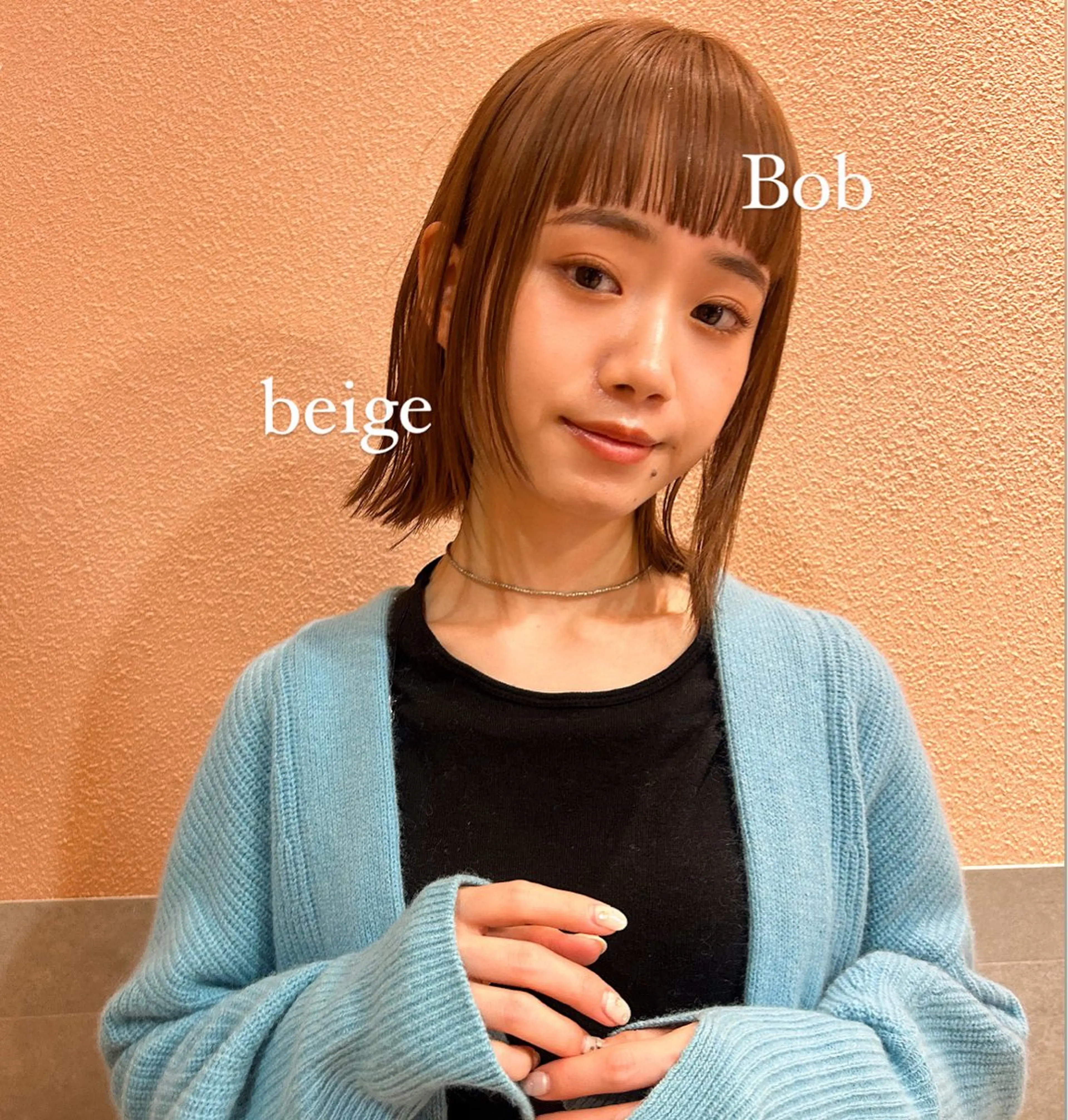 ミディアム カラー ヘアカラー このか/似合わせ/ 透明感/ダブルカラーのヘアスタイル