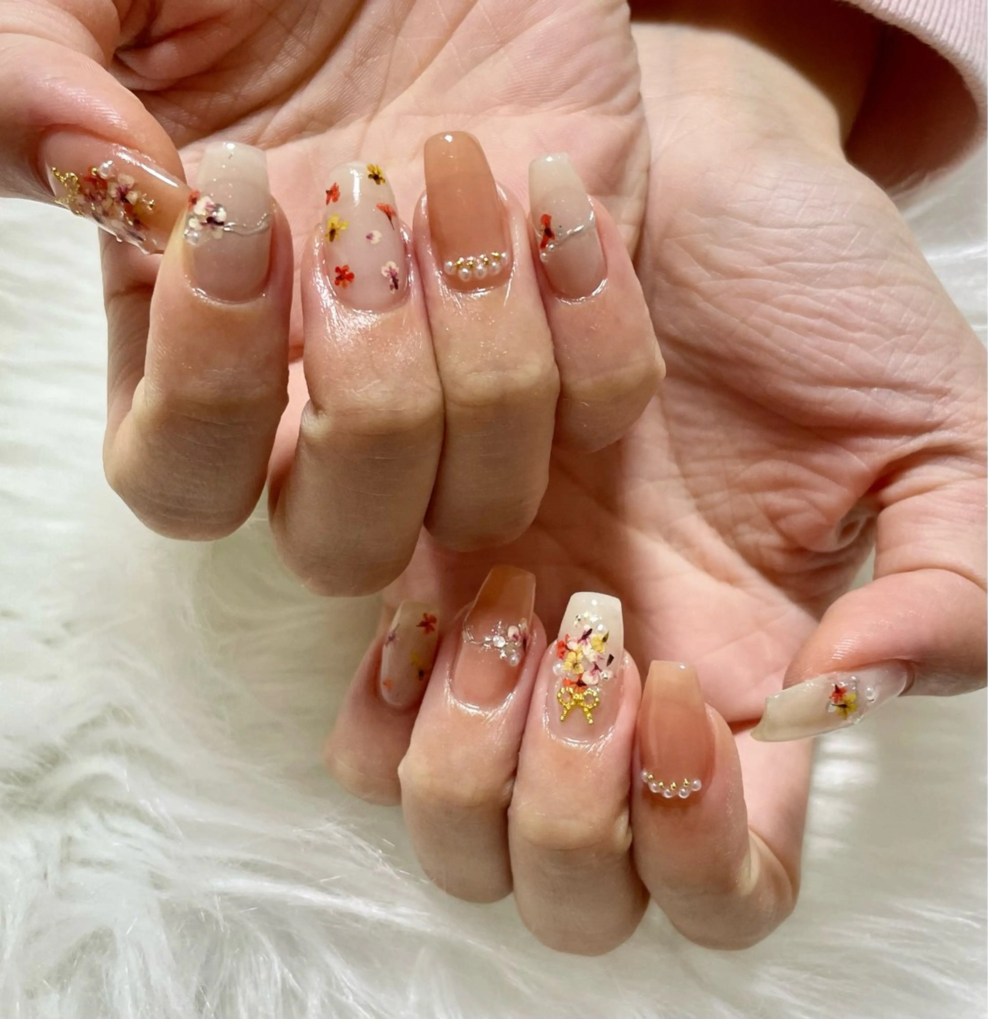 ネイル ハンドネイル nail salon HIRUKANAのネイルデザイン