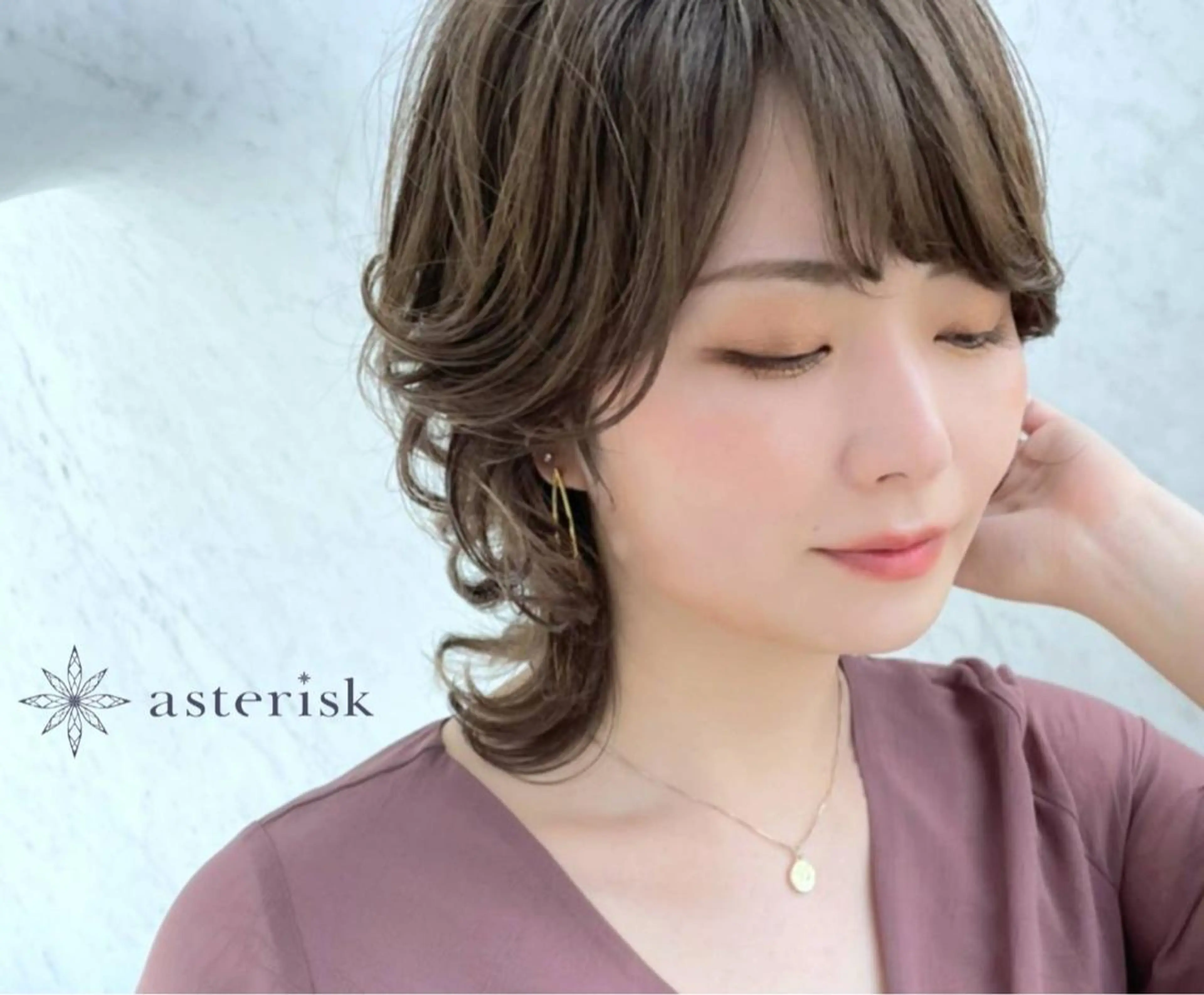 ミディアム カラー 💈髪質改善メニュー 佐藤 萌💈のヘアスタイル