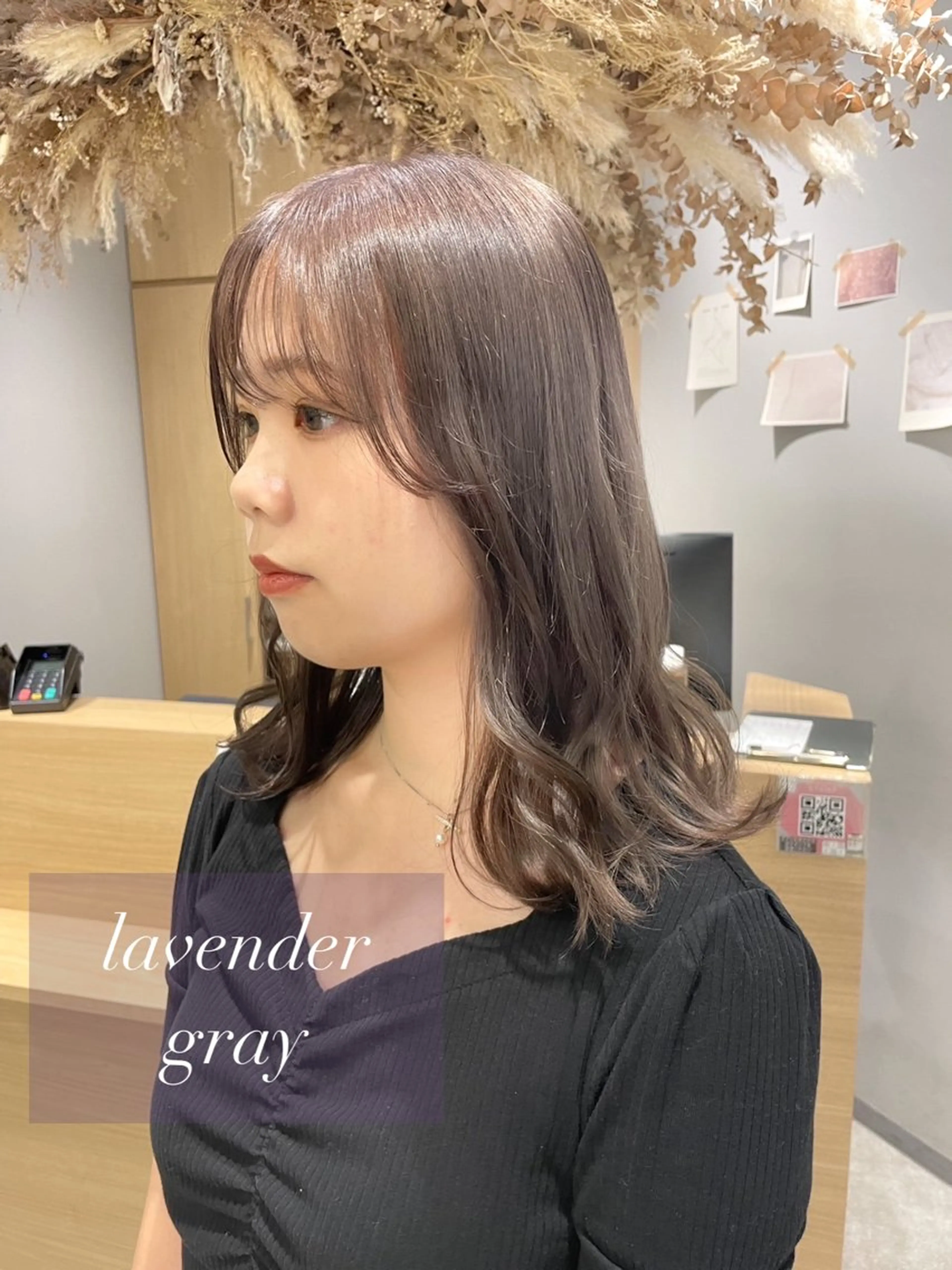 セミロング Zina【梅田】 /田中 沙弥のヘアスタイル