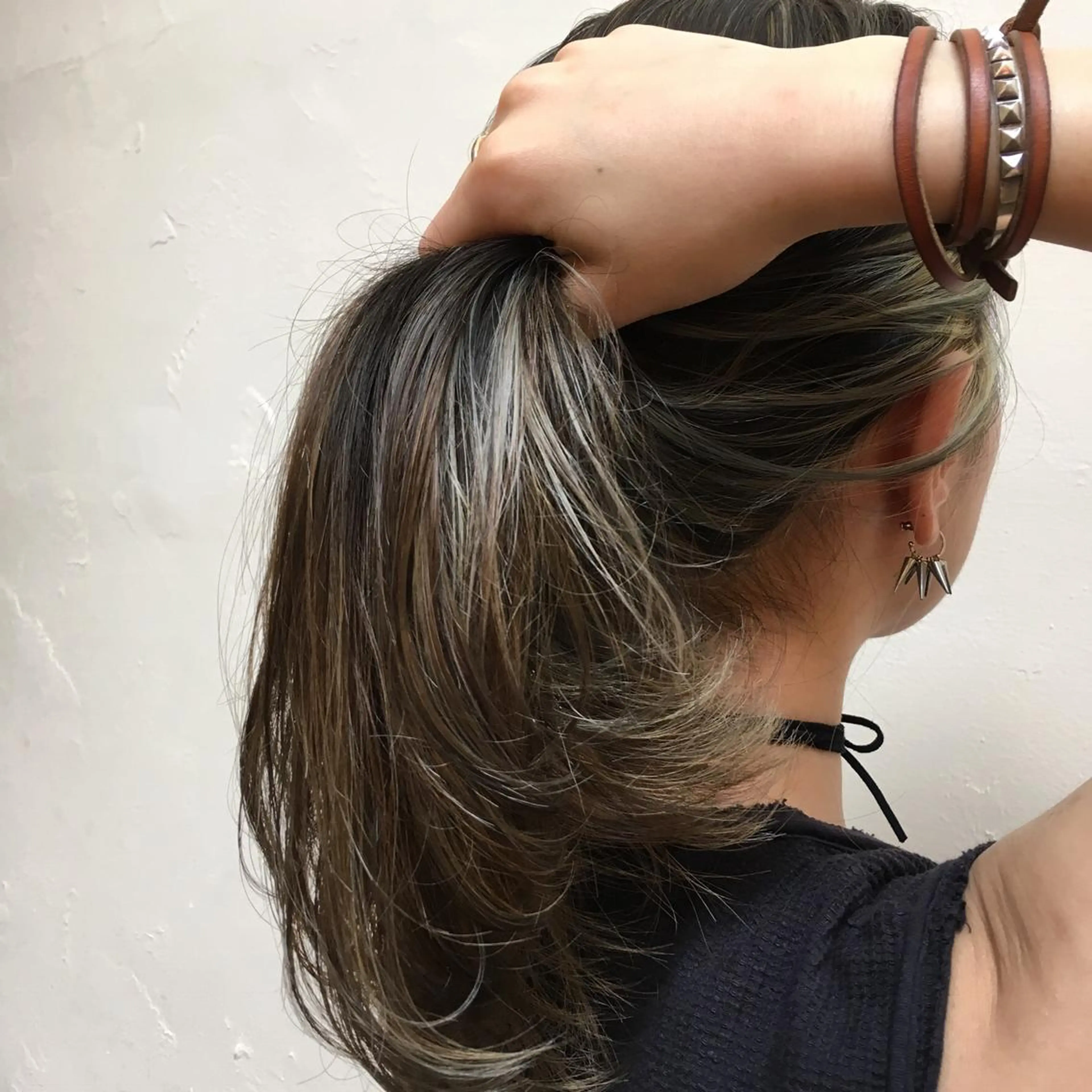 ミディアム カラー ハイライトカラー ハイライト luve heart's And Be  minamisemba所属・脇坂 佳世の眉毛・アイブロウイメージ