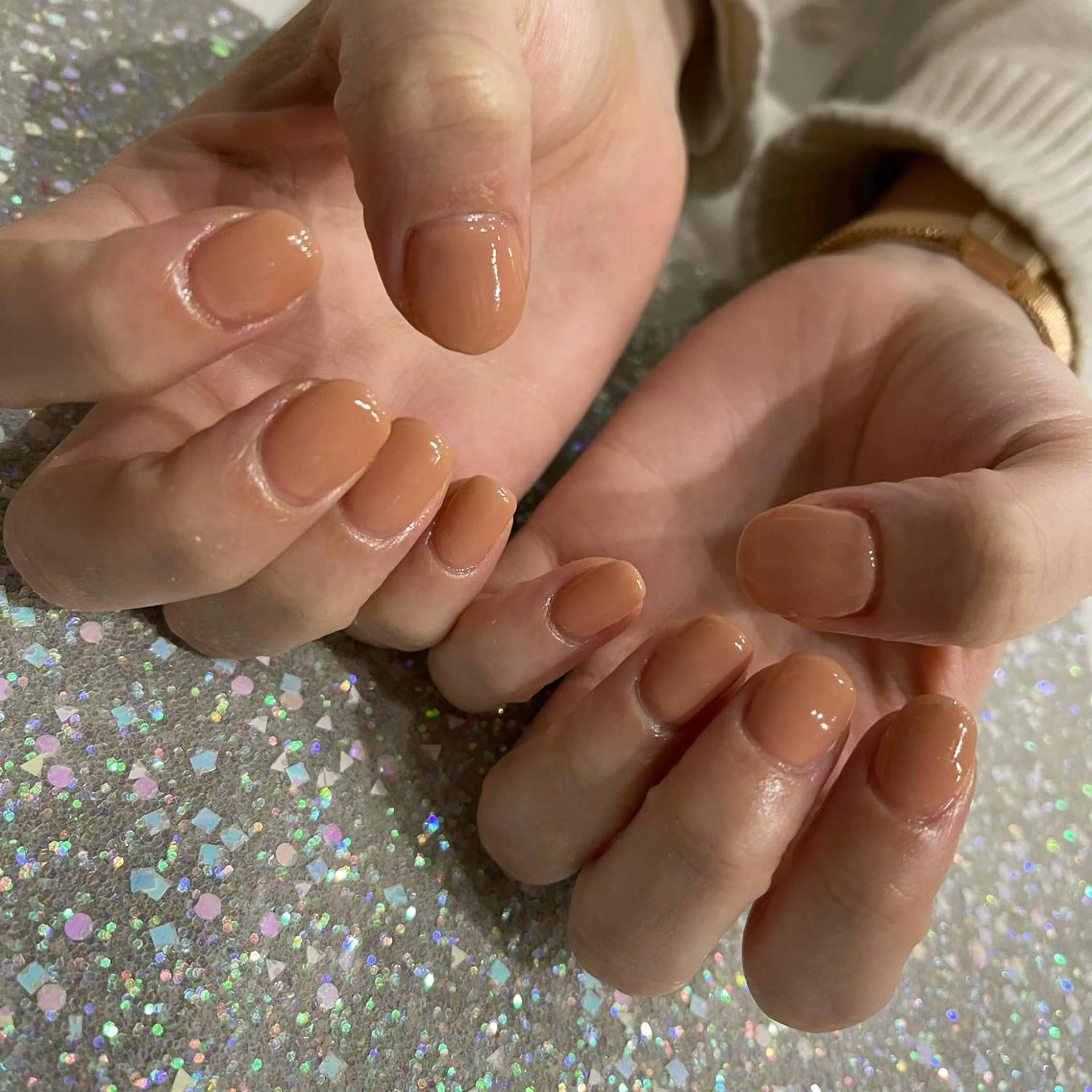 ネイル ワンカラーネイル Wish Nail 名古屋店所属・Wish Nail 恒川のネイルデザイン