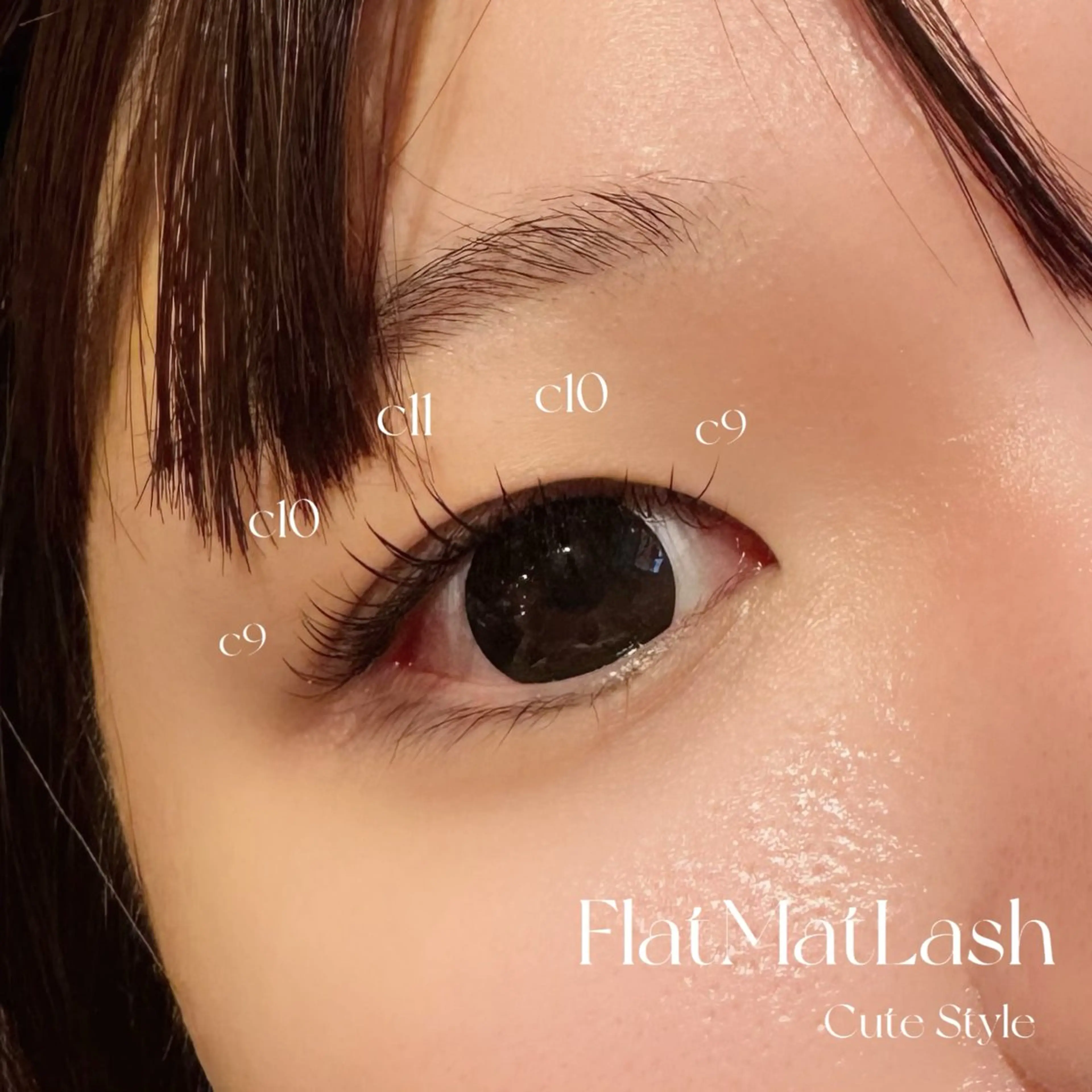 マツエク・マツパ ナチュラル JudiBelle所属・🍒Kaede マツエク/LED🍒のマツエク・マツパデザイン