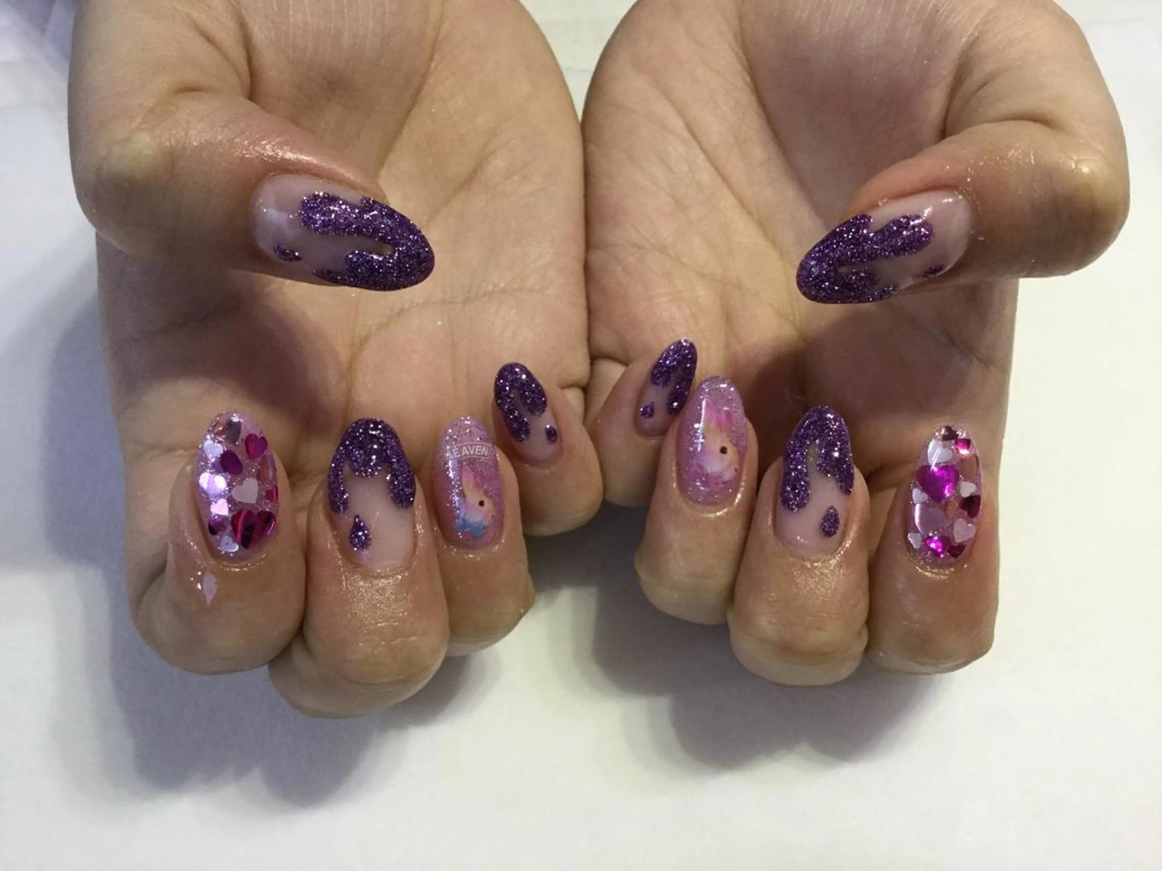 ネイル ハンドネイル 💎🐰 saki. m 🐰💎のネイルデザイン