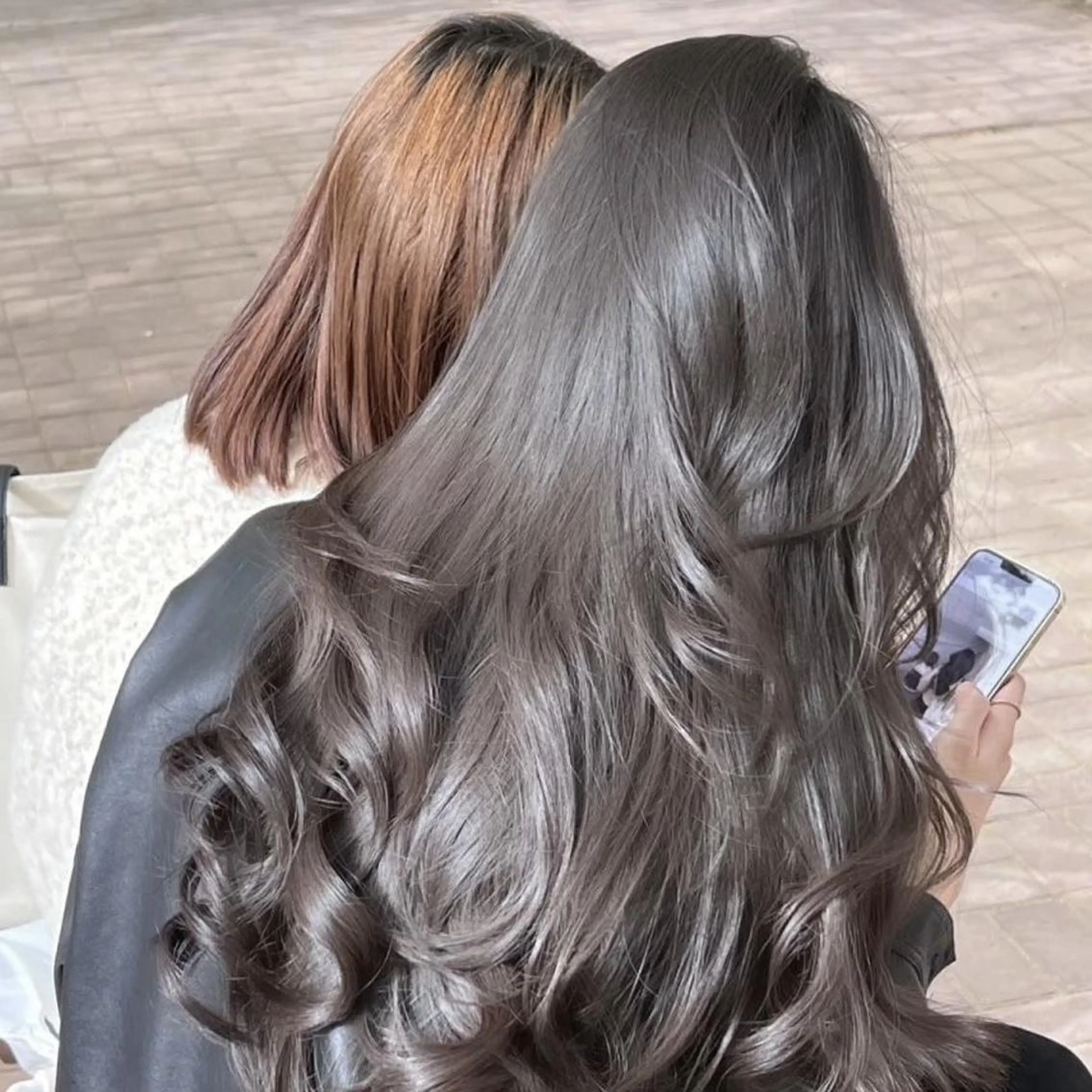 【秋オススメ🍂】似合わせカット×透明感ナチュラルカラー🤍コテ巻き仕上げの写真