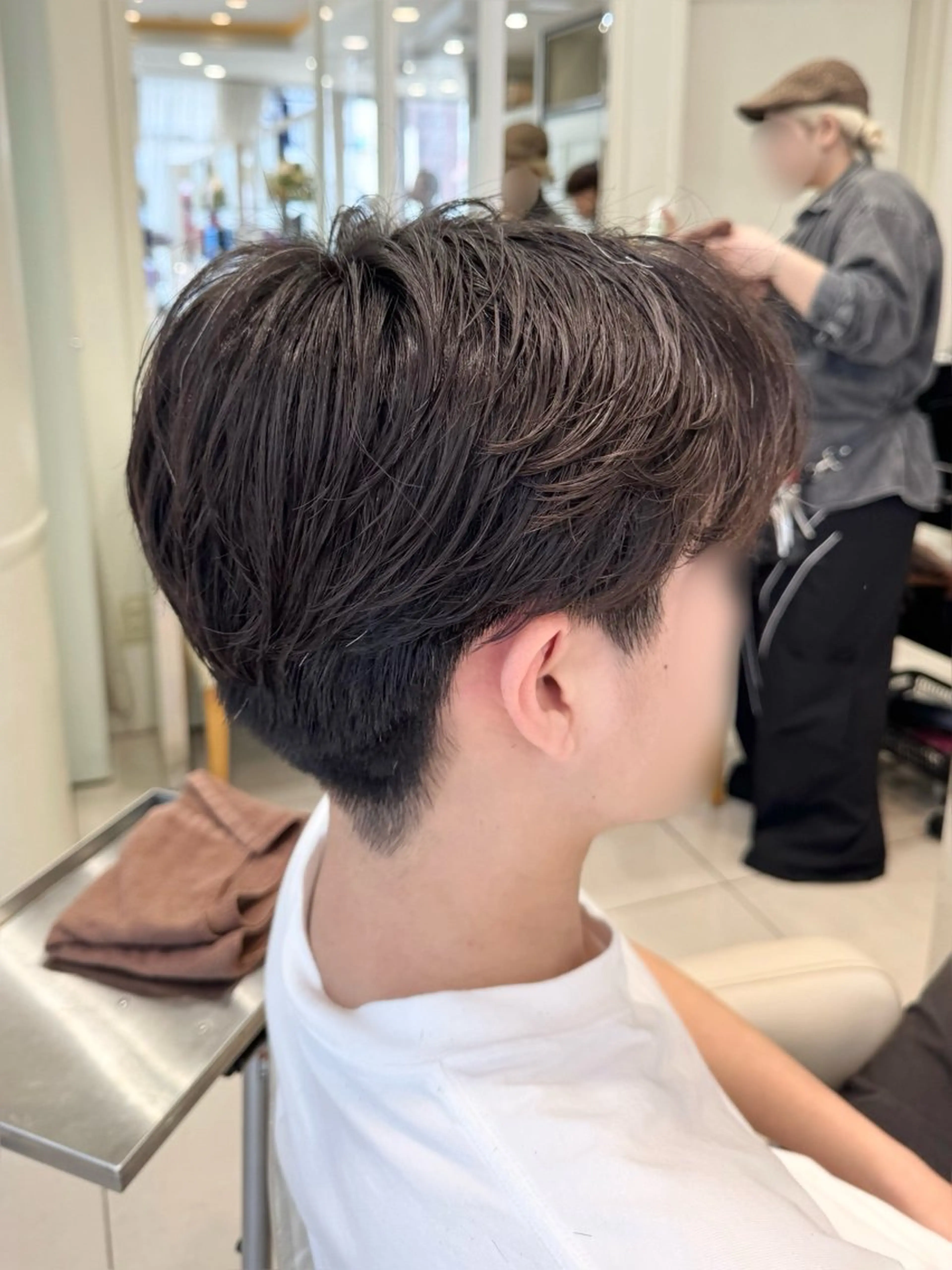 パーマ メンズ 【𝐀𝐬𝐡-池袋 】ひな 🎀💭のヘアスタイル