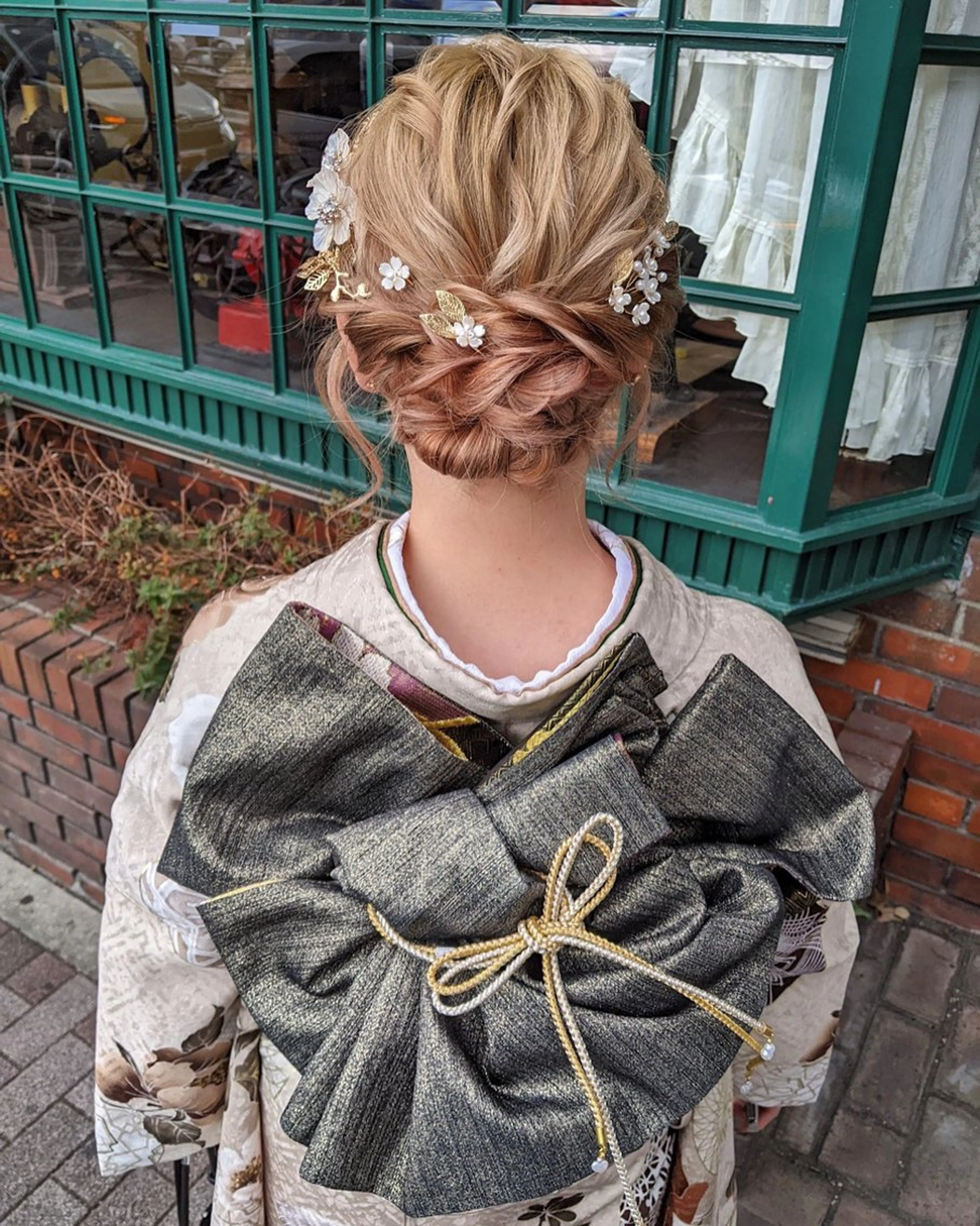 ヘアアレンジ 卒業式のヘアスタイル 着付け セットサロン ココ所属・ヘアセットサロン ココのその他イメージ