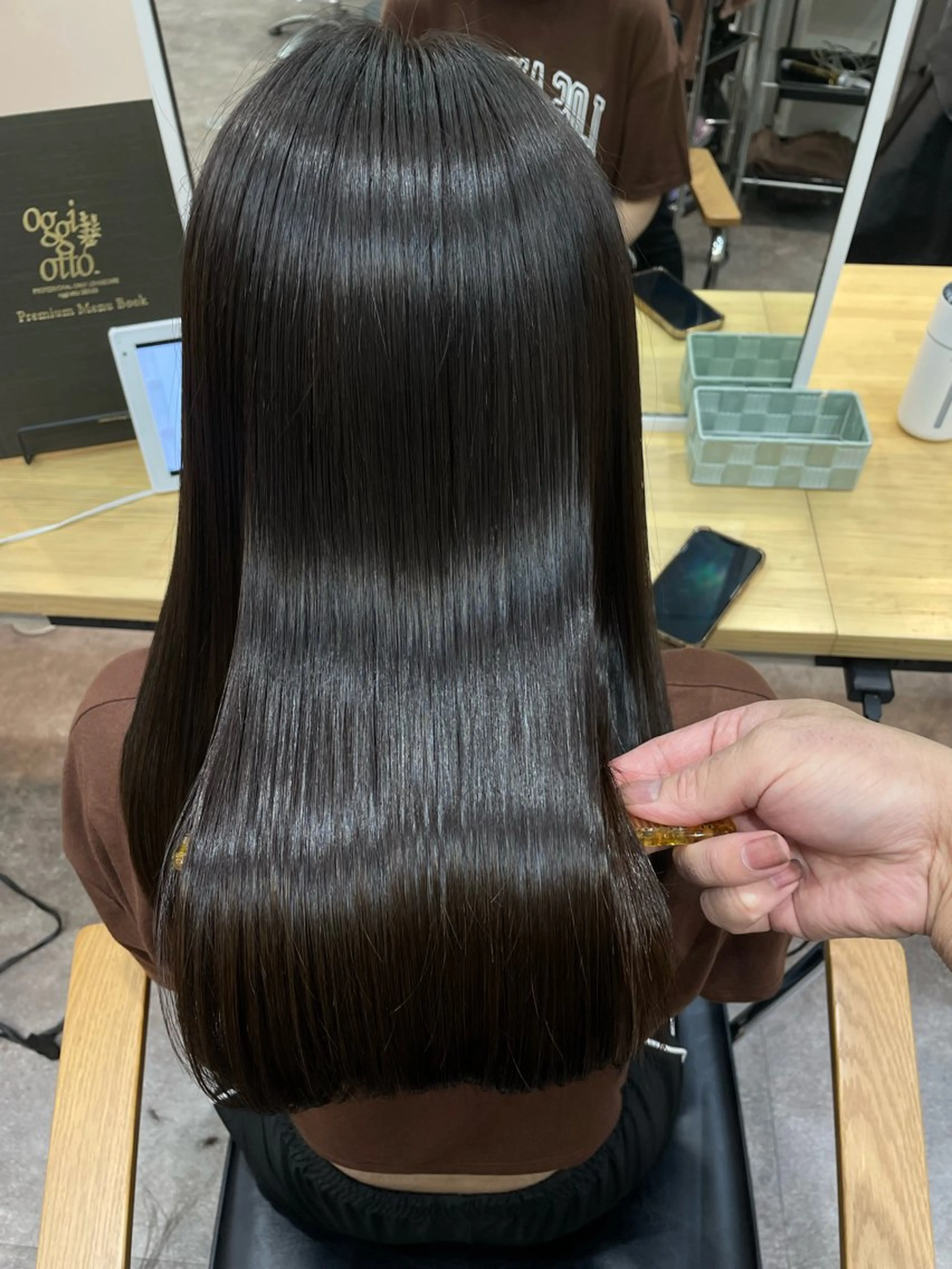 ロング カラー Relais(ルレ)本山店所属・山本 淳史のヘアスタイル