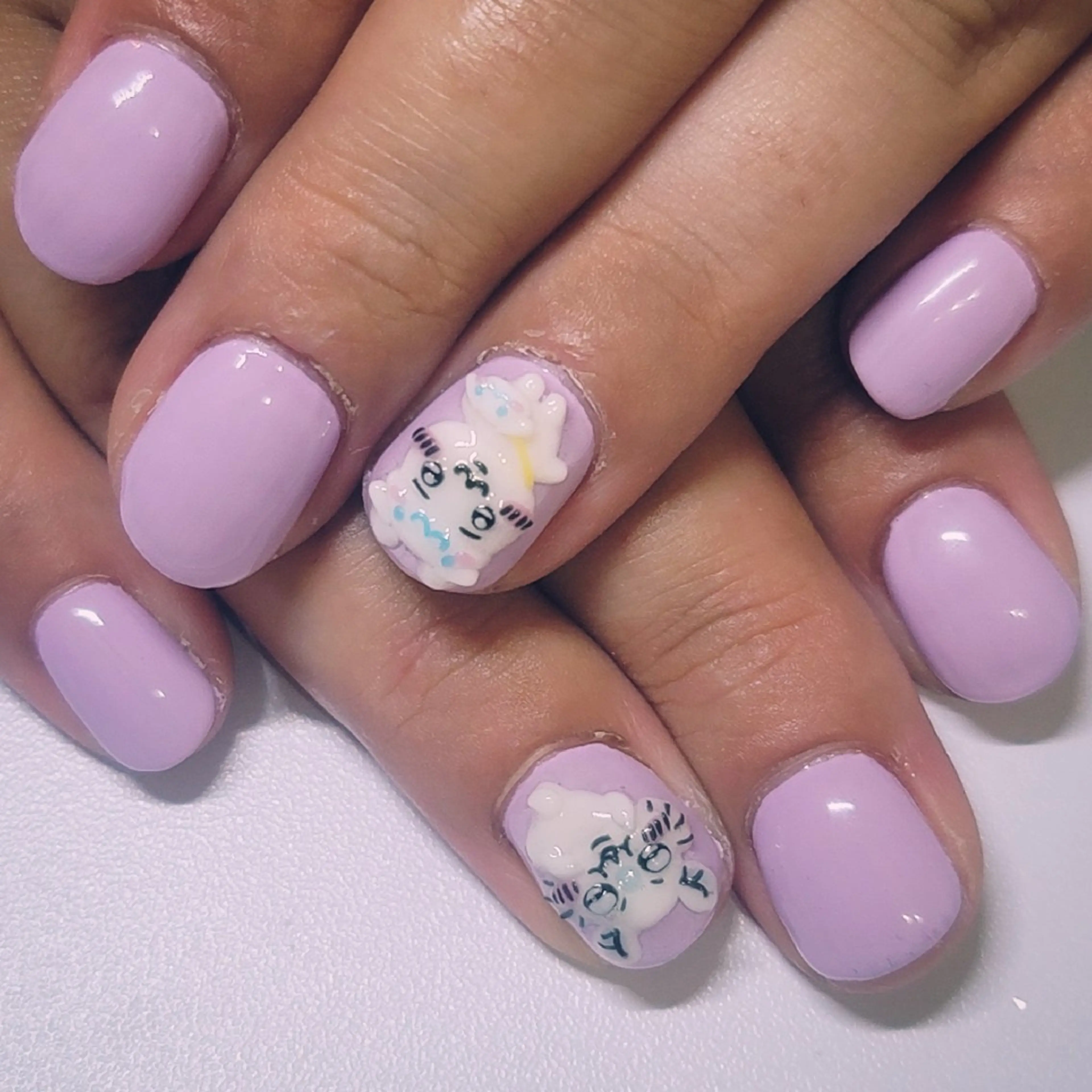 ネイル アートネイル ワンカラーネイル パステルネイル ハンドネイル よしだ ひろきのネイルデザイン