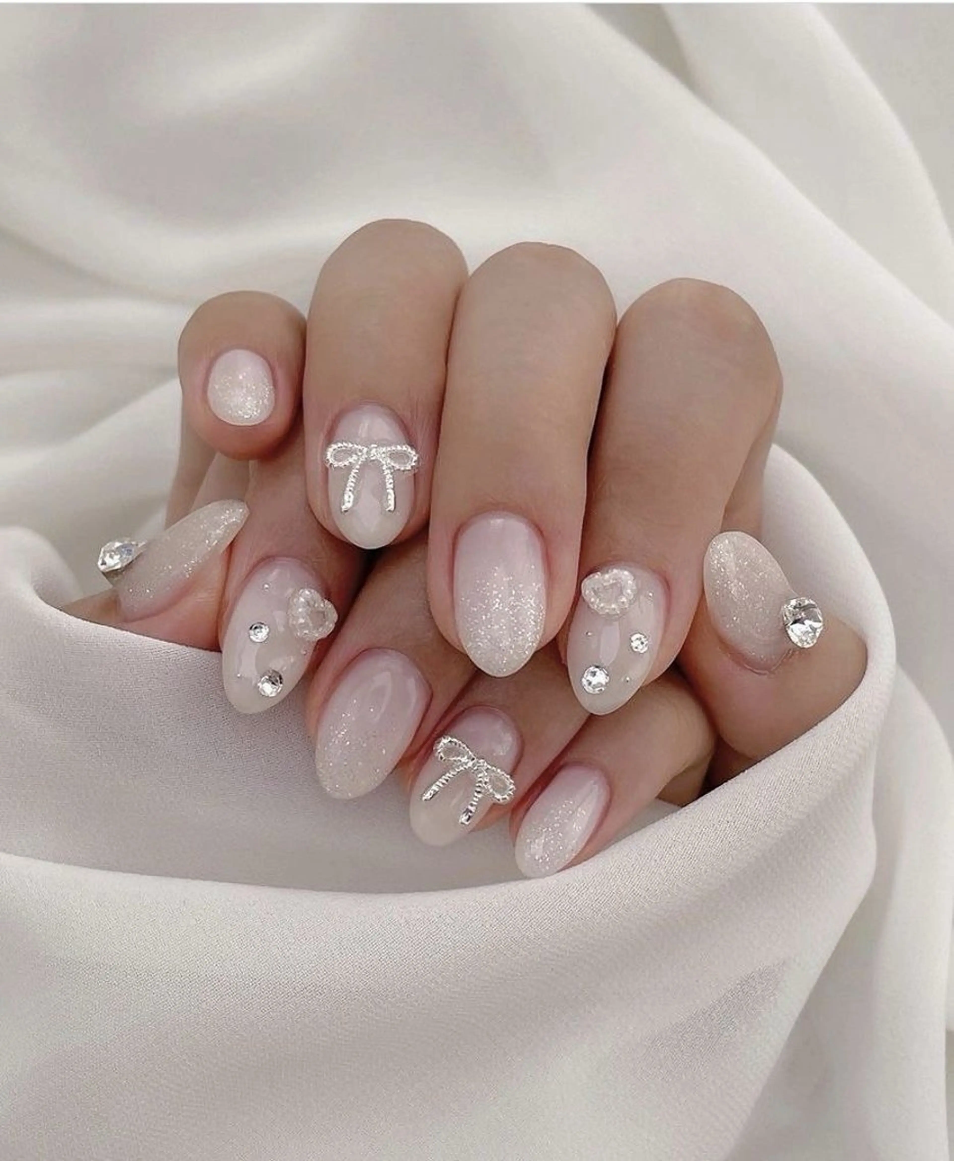 ネイル アートネイル フラワーネイル ジェルネイル グラデーション シンプルネイル Jenn Nail Salonのネイルデザイン