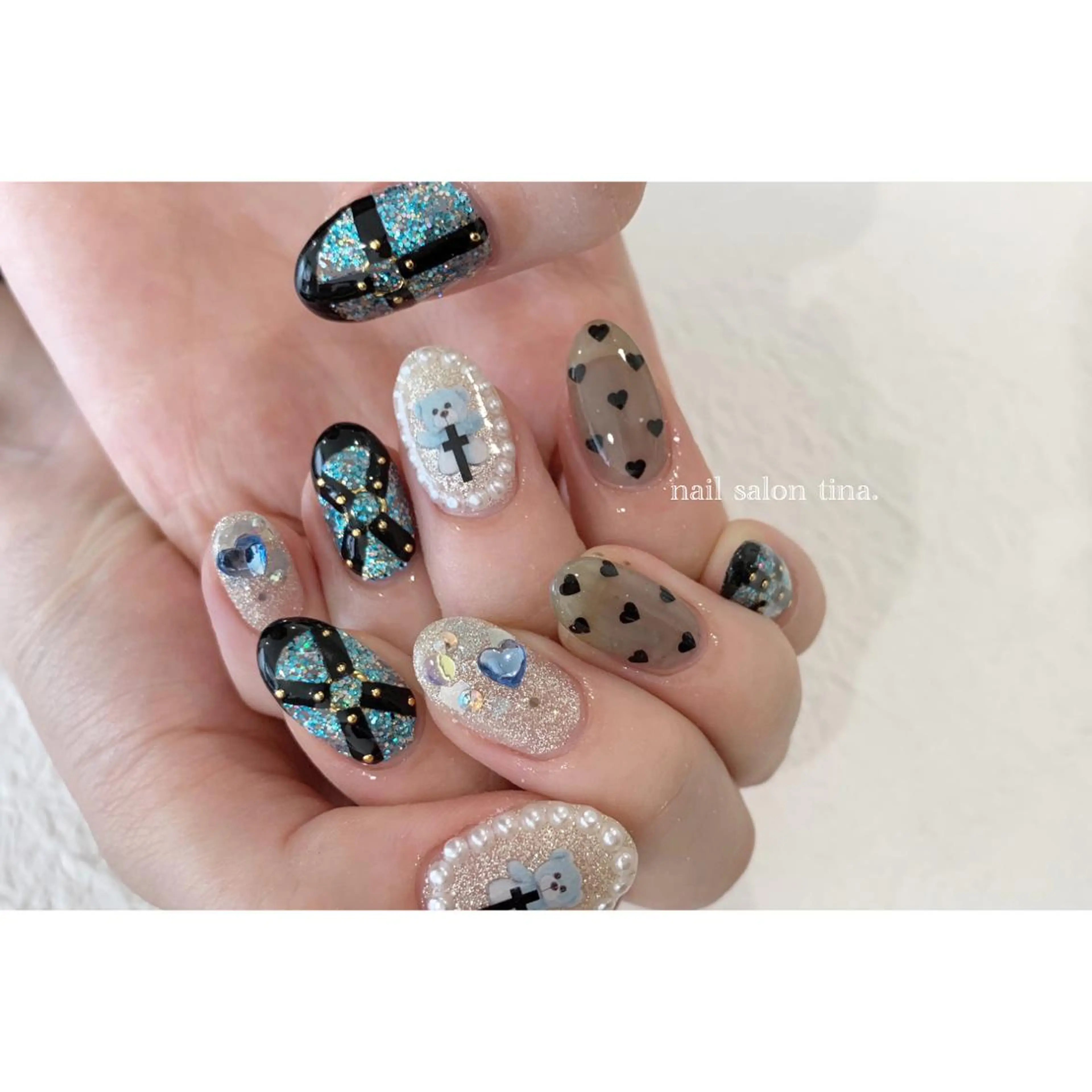 ネイル nail salon tina.所属・中山 はづきのネイルデザイン