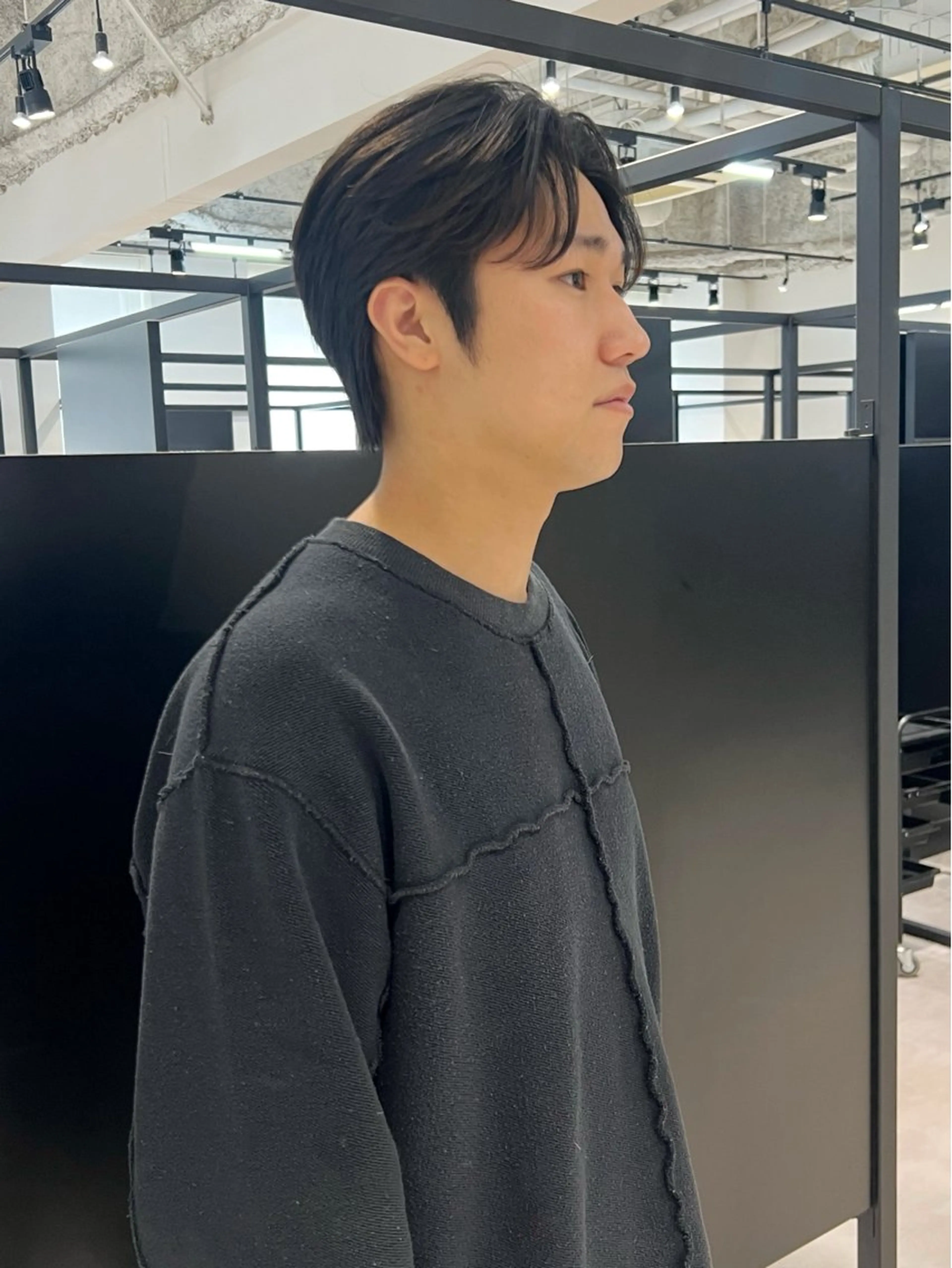 ミディアム パーマ ミディアムパーマ カット パーマ kimika🥑 メンズ/髪質改善のヘアスタイル