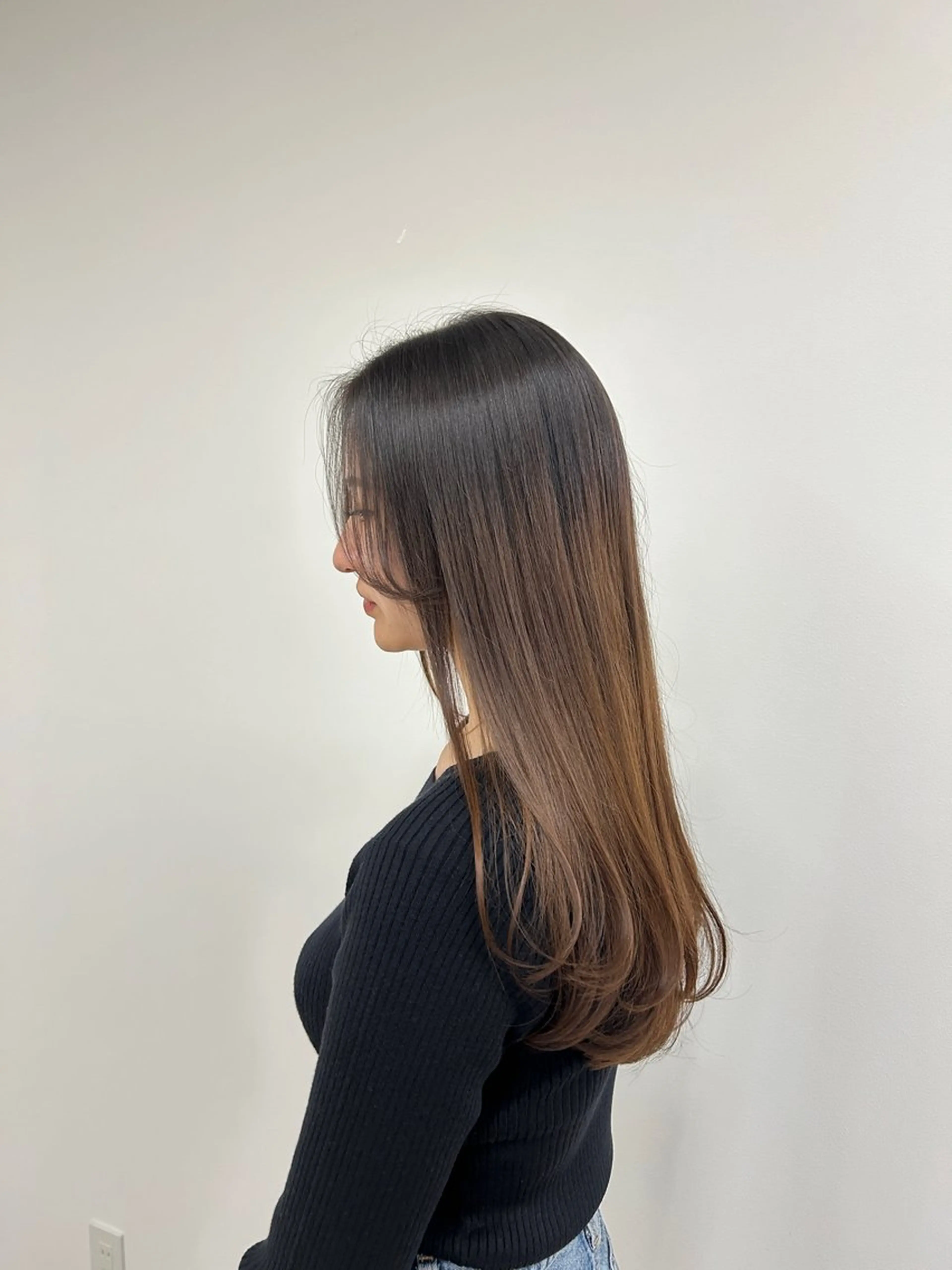 ロング カット ヘアカラー 村田 七夕のヘアスタイル