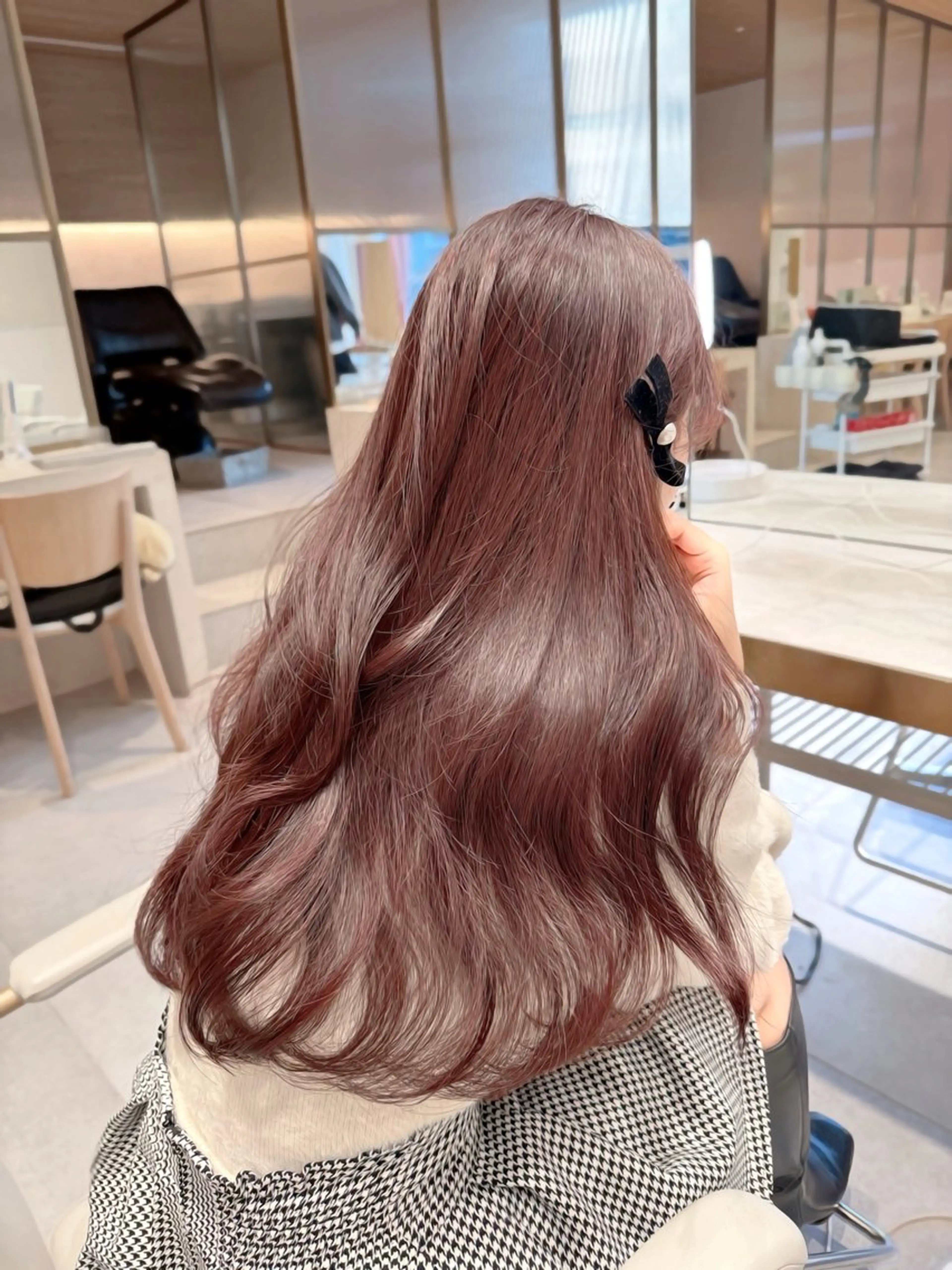 ロング カラー 韓国ヘア/レイヤー/ 顔まわり/りょーとのヘアスタイル