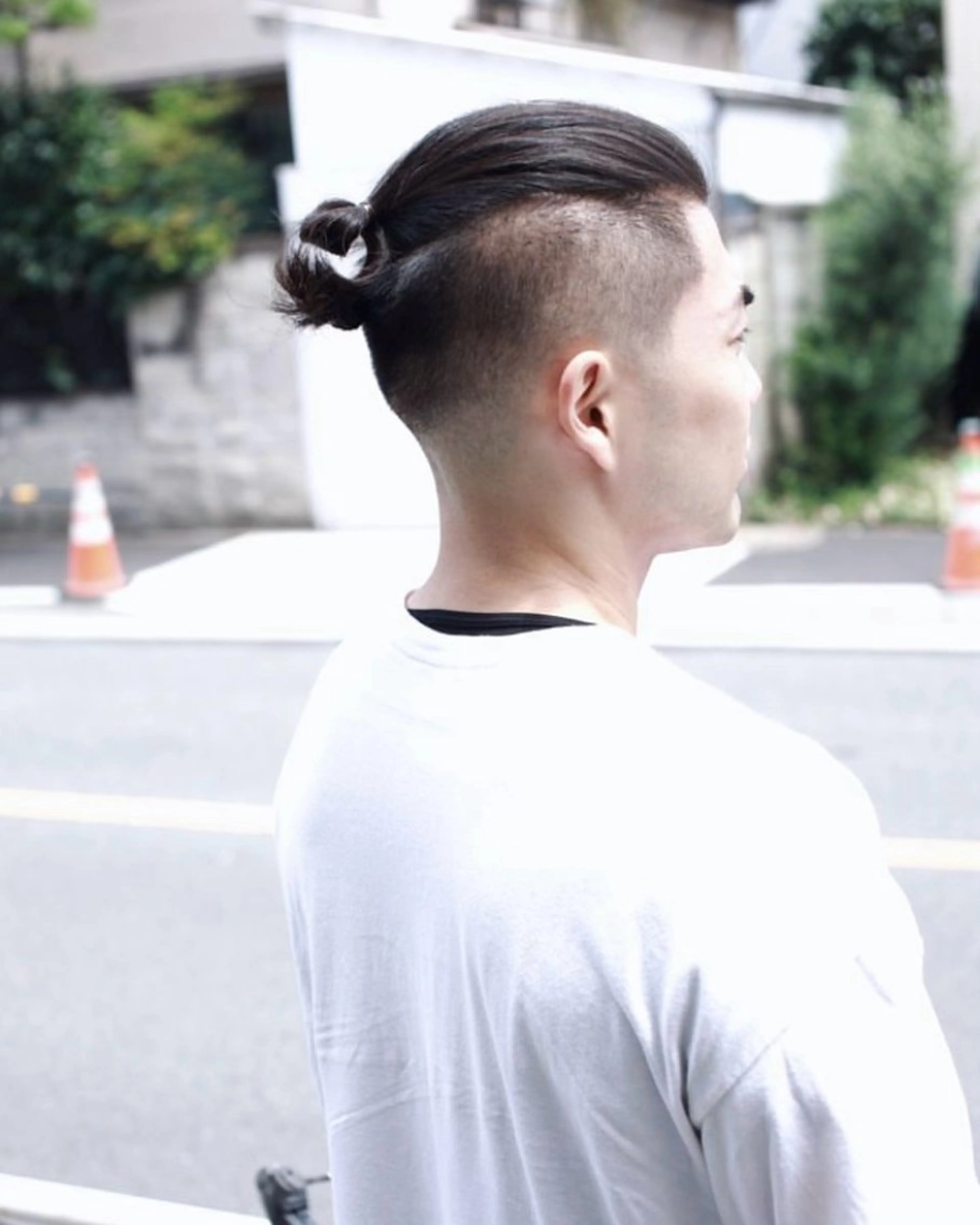 ミディアム パーマ メンズ カット 大西 カズマのヘアスタイル