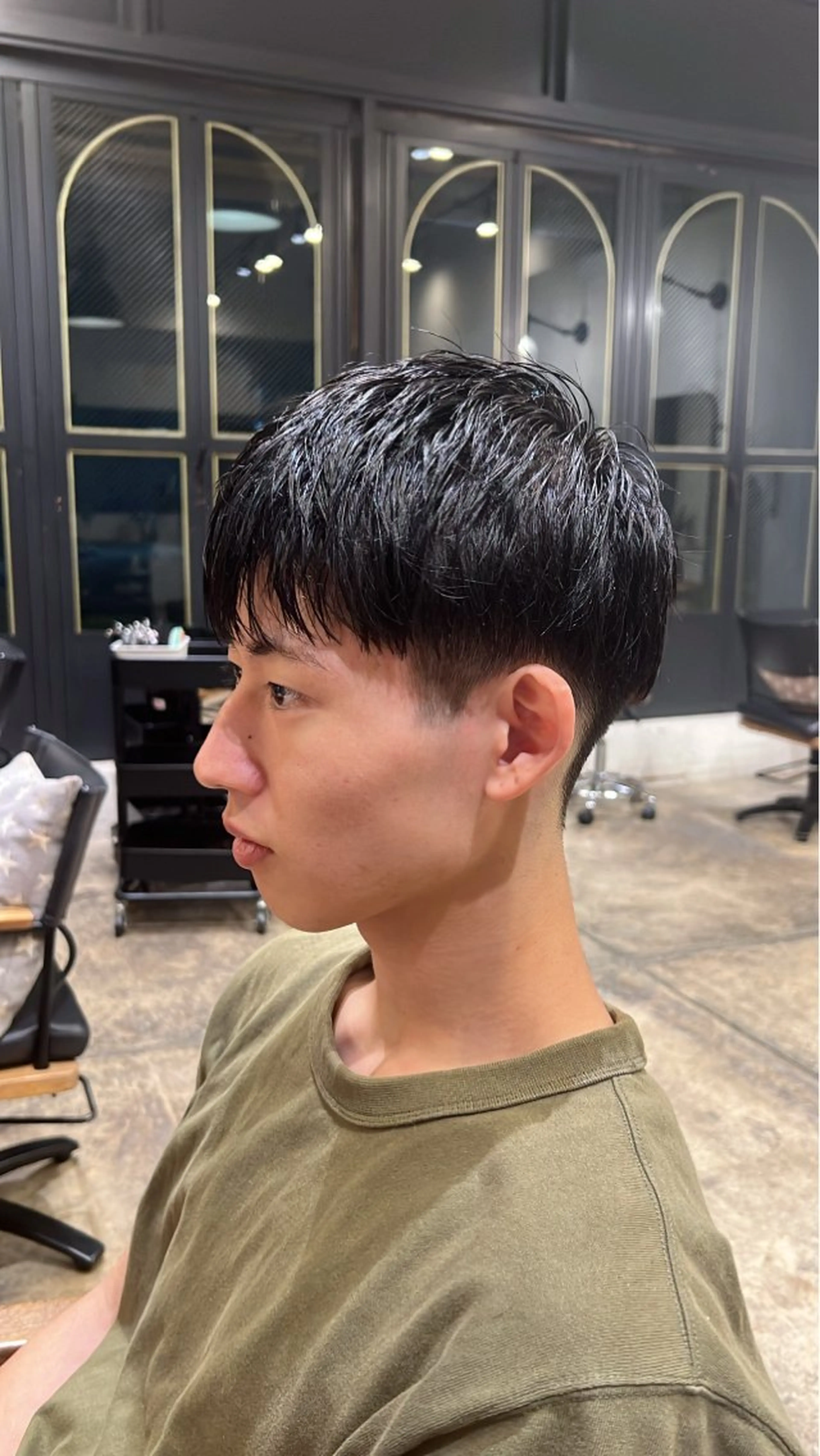メンズ メンズカット募集 笹岡悠真のヘアスタイル