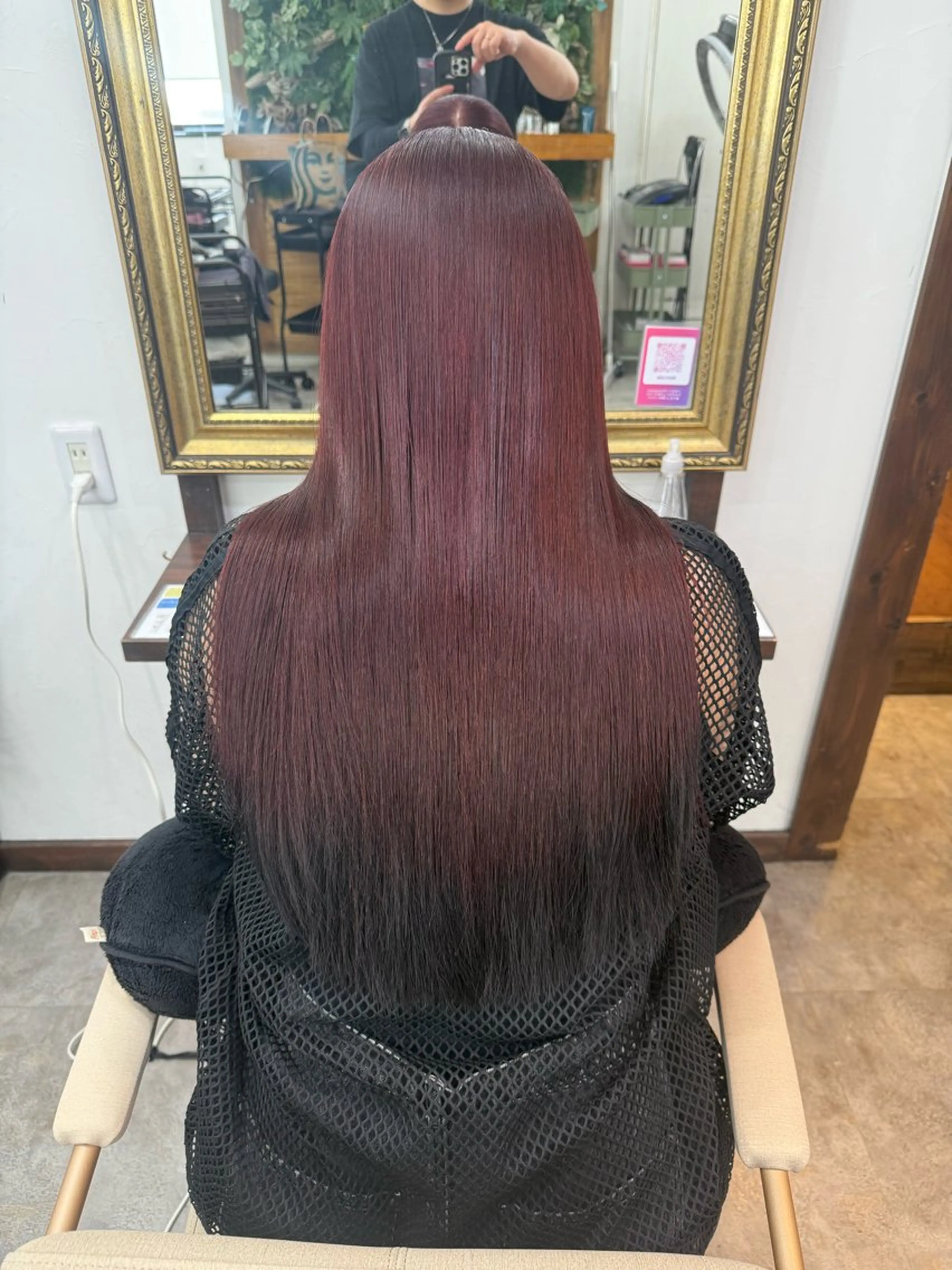 ロング カラー パーマ カット ヘアカラー 縮毛矯正 髪質改善/縮毛矯正 今井海斗のヘアスタイル