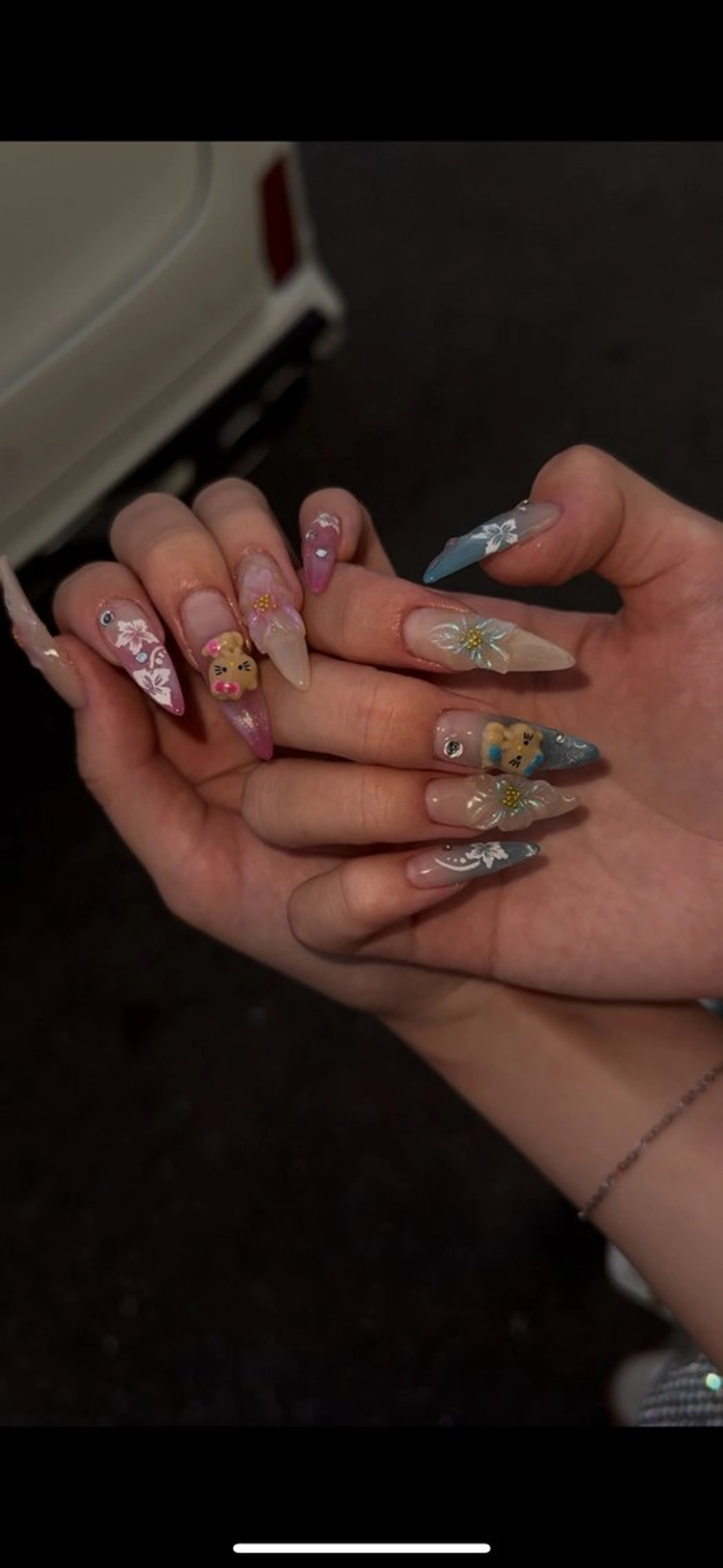 スカルプ込み10本デザイン&持ち込みデザインの写真