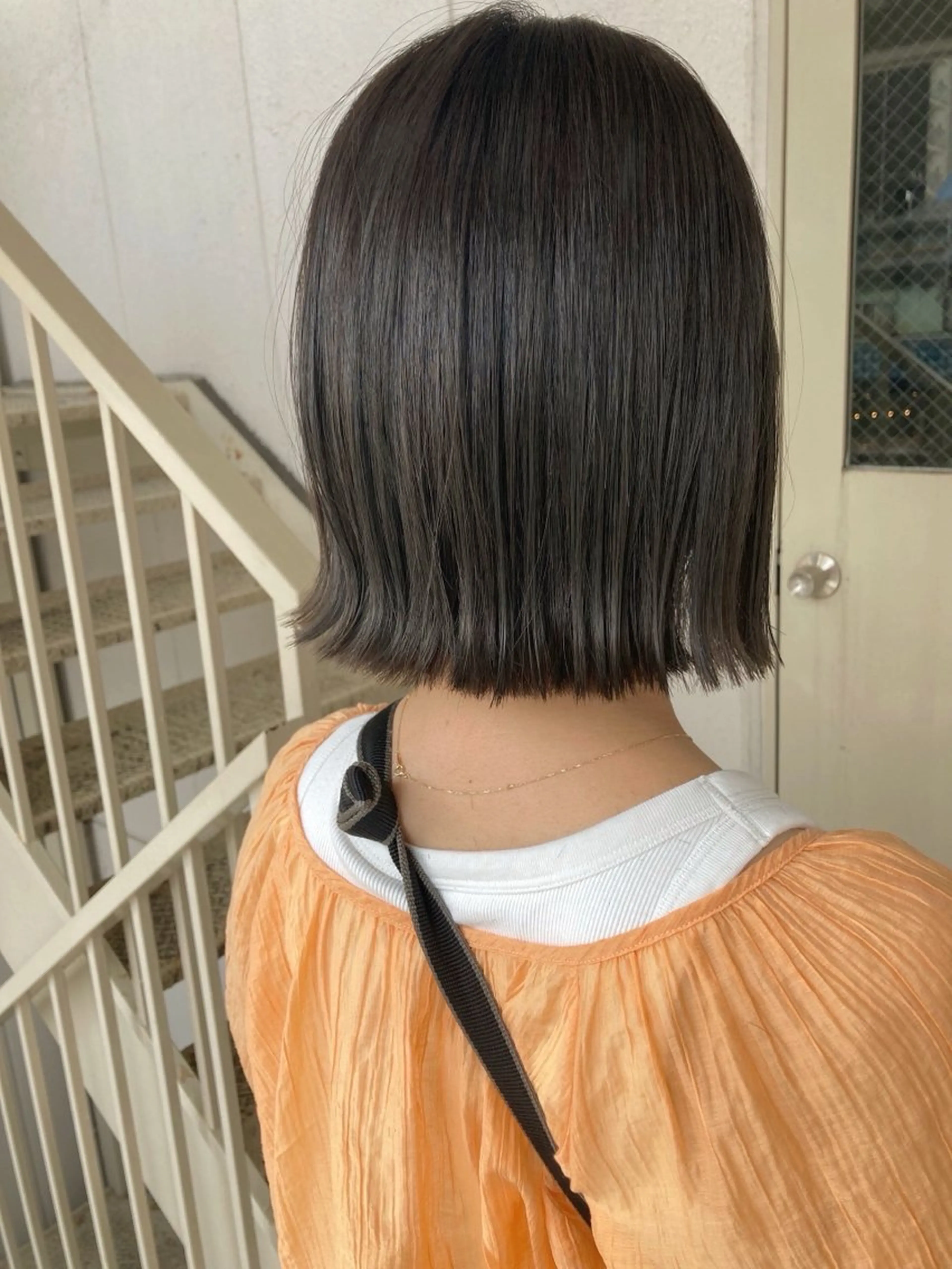 ミディアム ボブ roka ノゾミのヘアスタイル