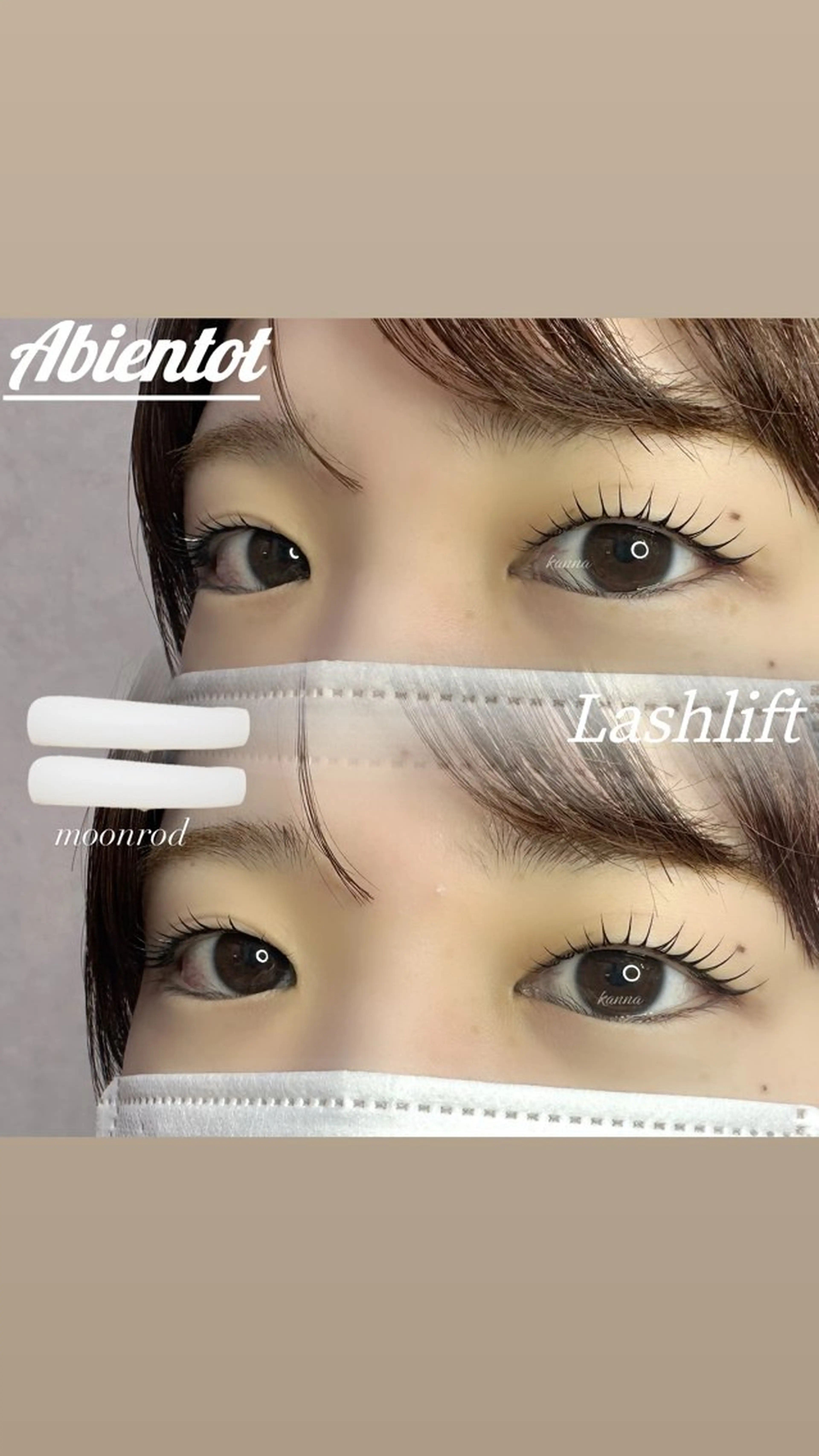 マツエク・マツパ マツパ Abientot Kannaのマツエク・マツパデザイン